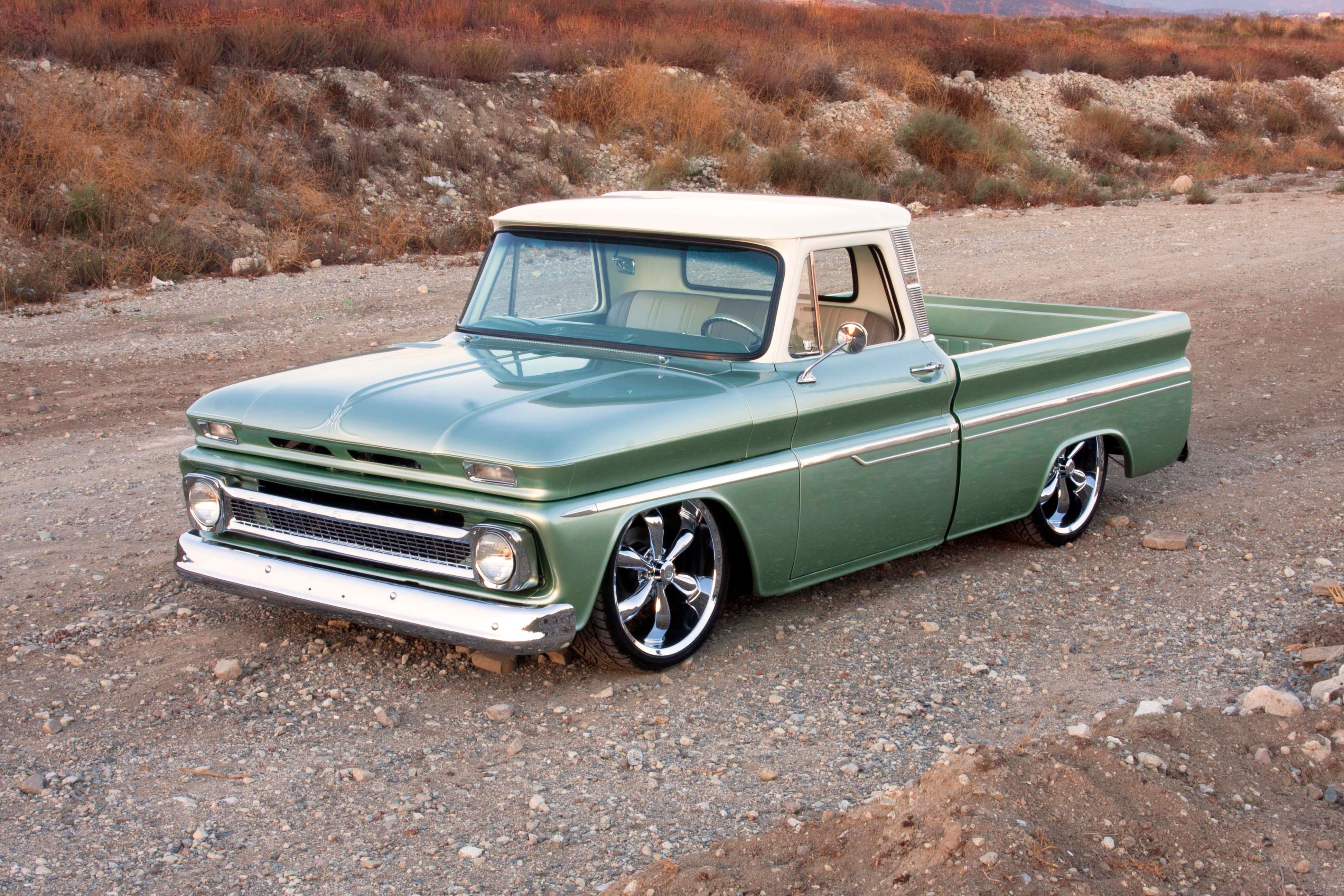 Wallpaper #dmeN6ZIBSpphPi3-JkIc6 Gilbert Contrerazs 1966 Chevy C10 Gets an a Hot Rod Network