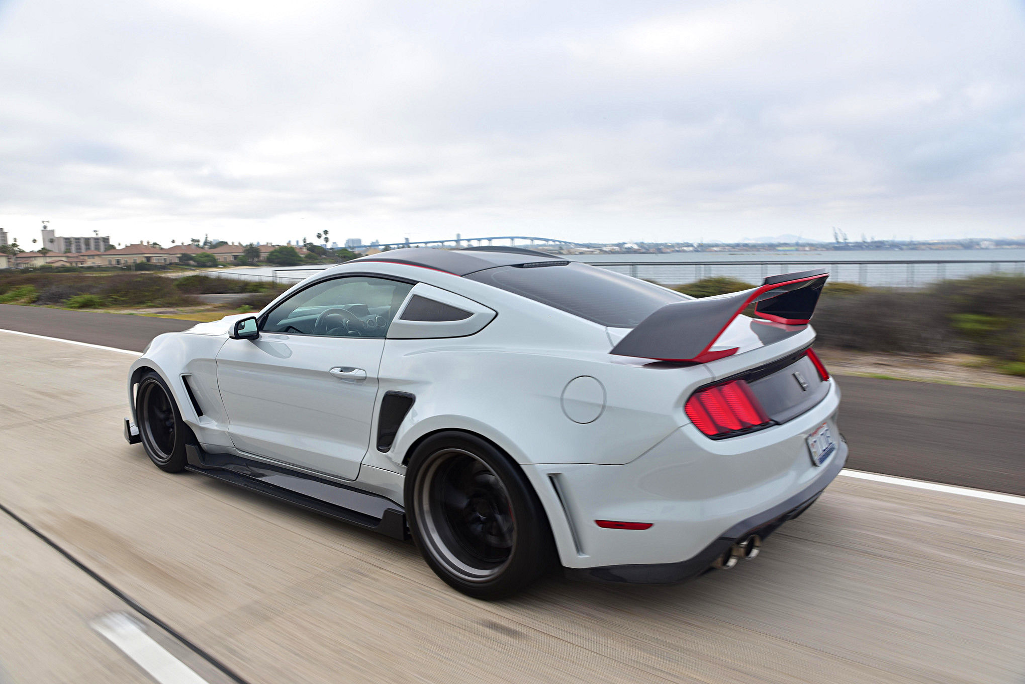 Wallpaper #-WiwF5MBSpphPi3-tw8a399 One of a Kind Shelby GT350 with a Lot of Carbon Goodness