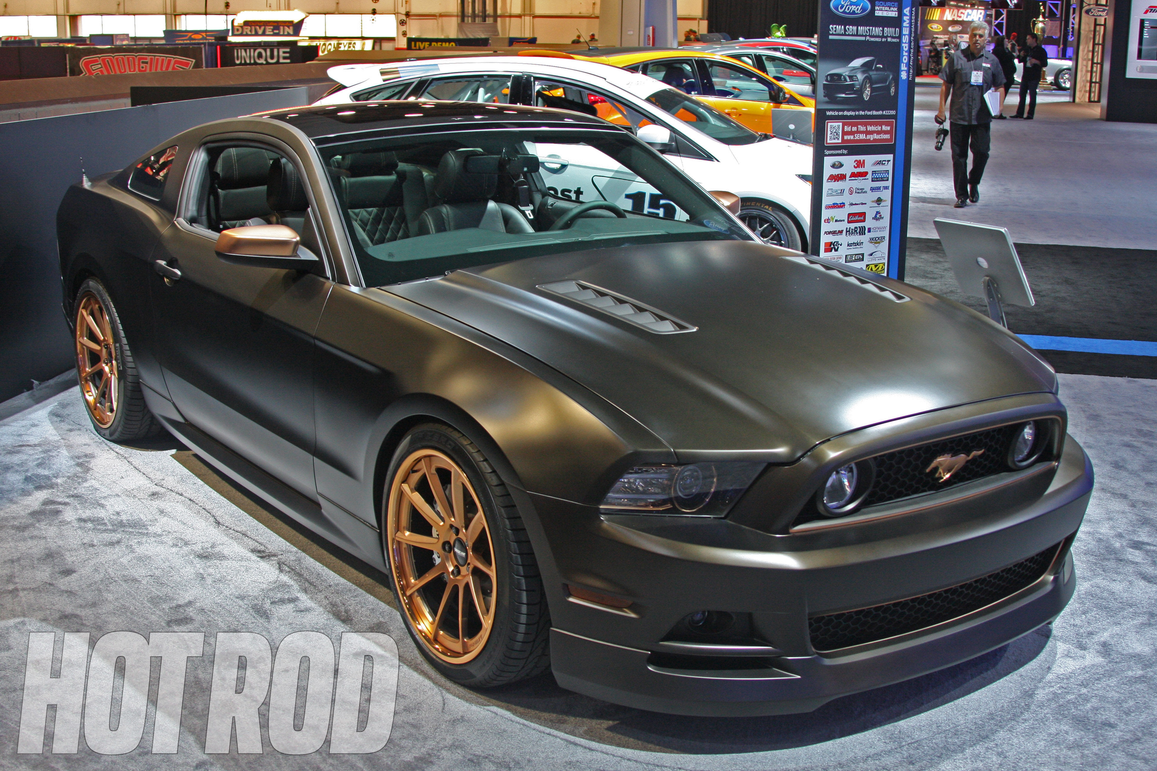 Wallpaper #SYKfP5MB0GiFKesMvL-O125 Ford Mustang Powered by Women Unwrapped at Sema 2012 Hot Rod Network