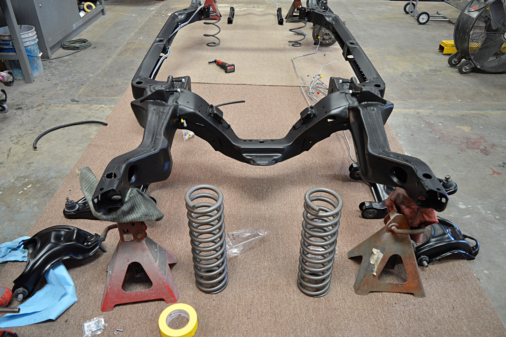 Wallpaper #J__VZ5MB3lSXT3zUqOOy302 Rebuilding Restoring the Frame and Front Suspension on a 1970