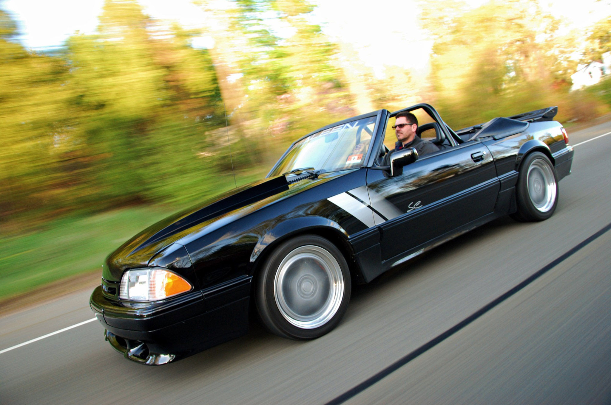 Wallpaper #2GfnC5MBSpphPi3-Ttuk162 1993 Fox Body Saleen Influenced Custom Mustang Convertible Hot Rod