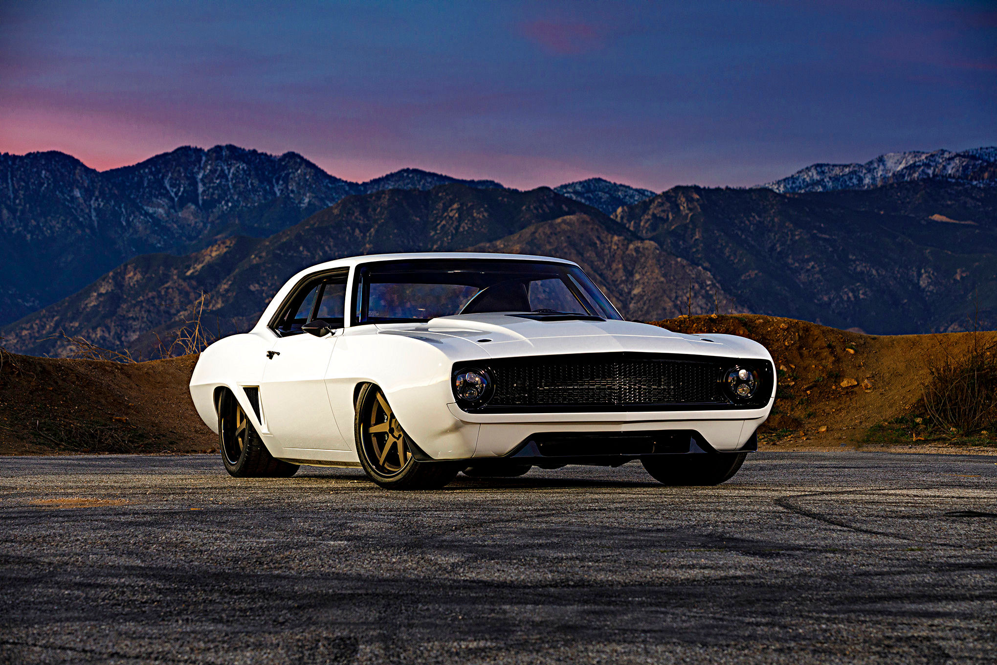 Wallpaper #jWiWF5MBSpphPi3-Jg-p0 Wild 1969 Widebody Camaro is a Modern Custom