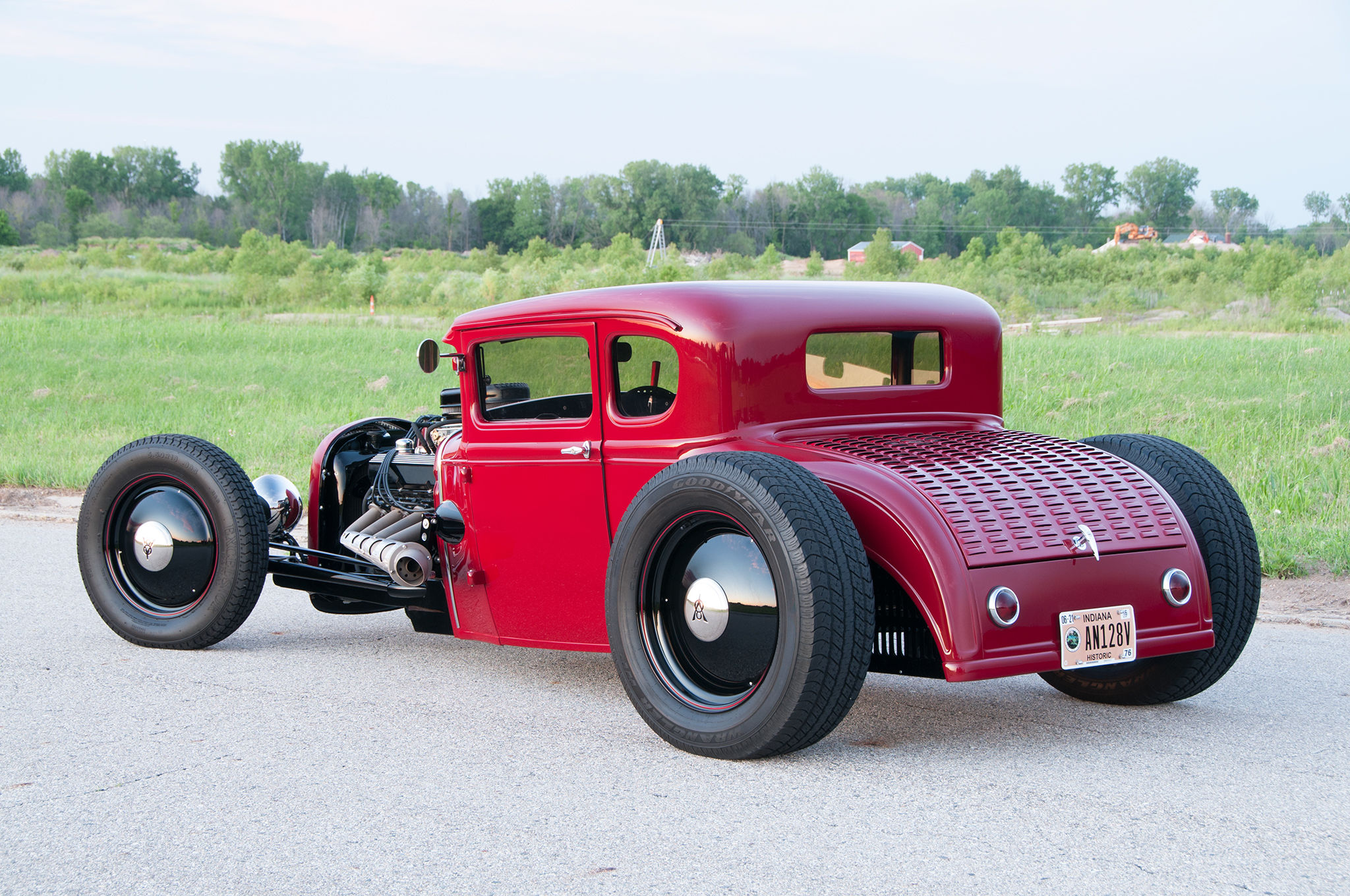 Wallpaper #c2hLGJMBSpphPi3-zBJm21 Chopped and Channeled 1931 Ford Model a Runs a Big Block V 8 Hot Rod