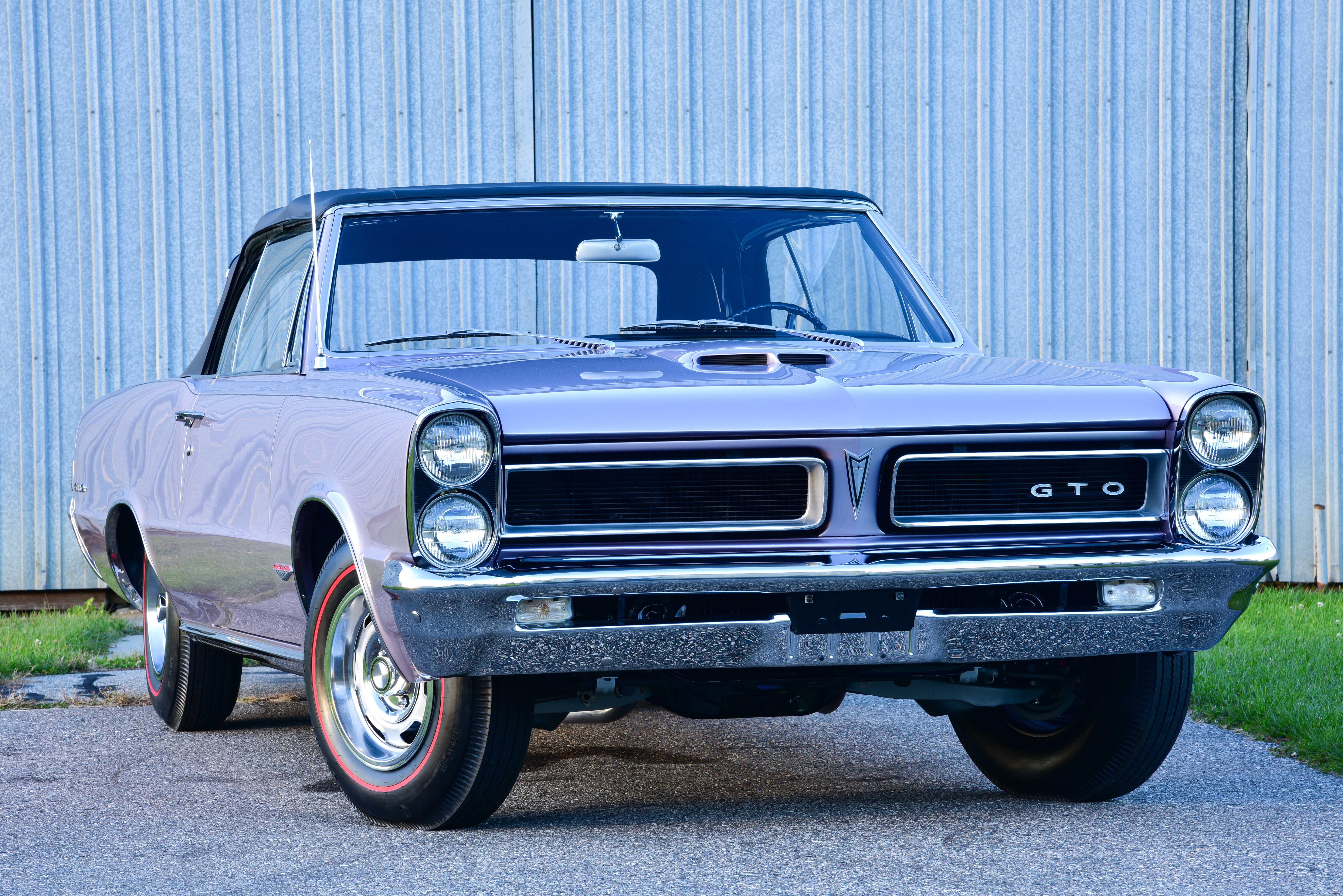 Wallpaper #70774 1965 Pontiac Gto Convertible Triple Black Phs