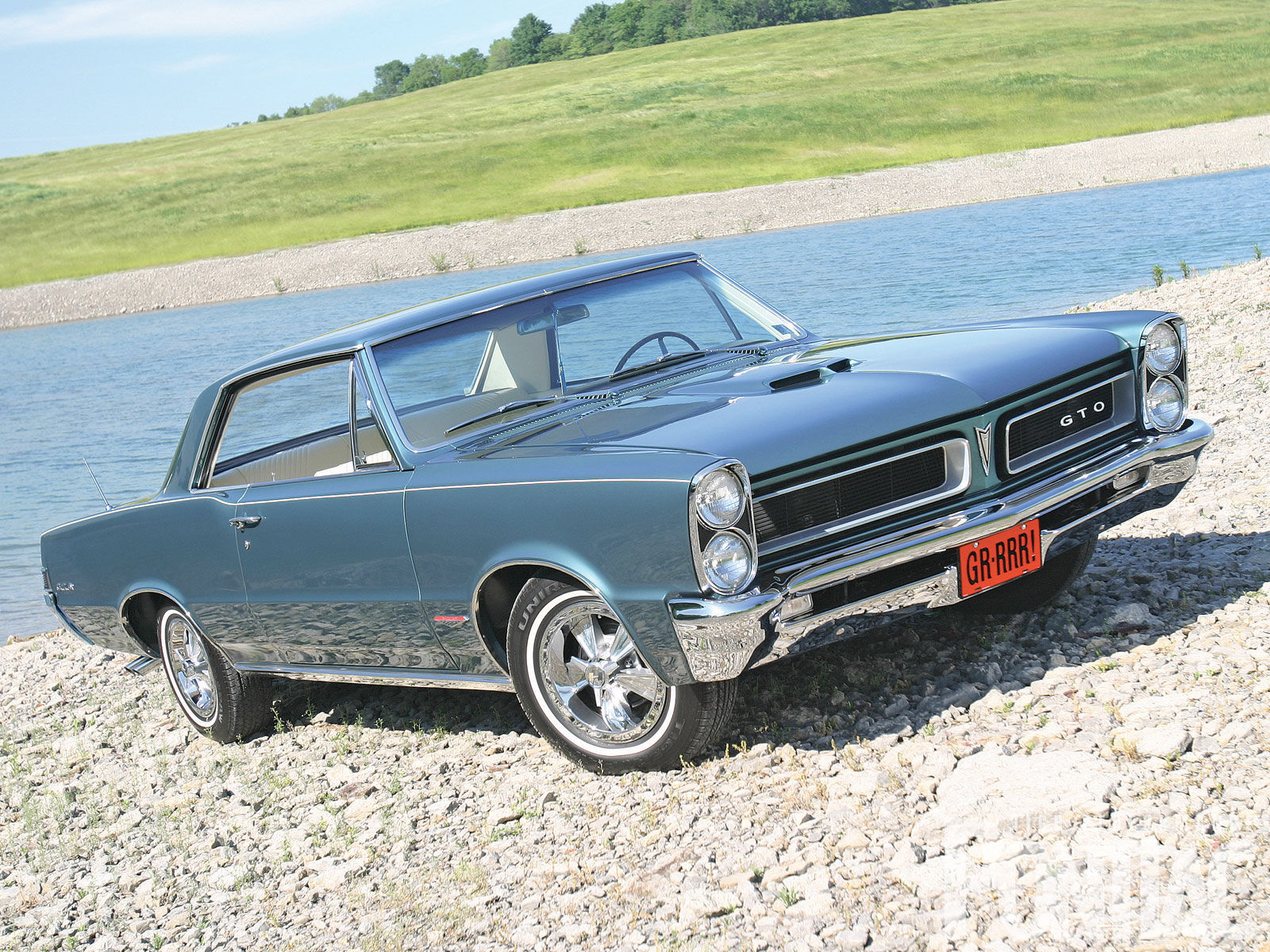 Wallpaper #70774 1965 Pontiac Gto Convertible Triple Black Phs