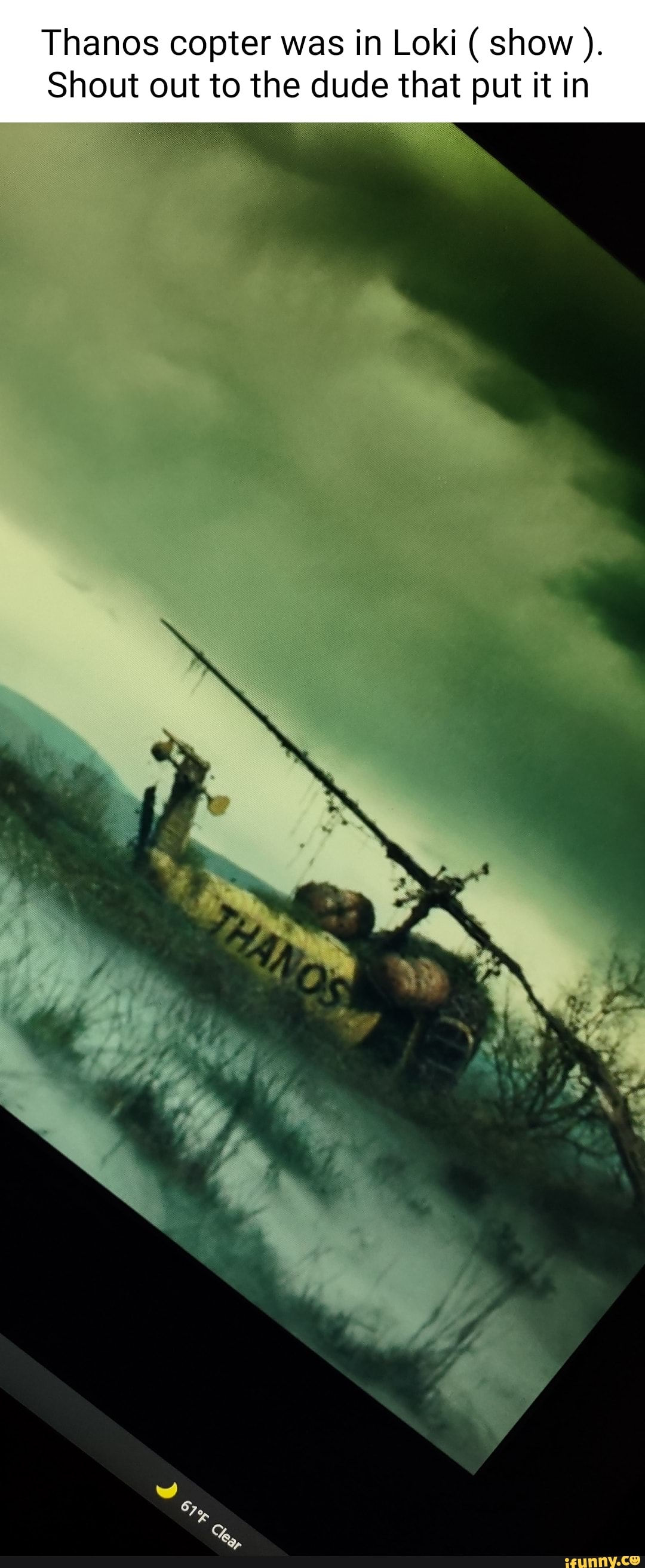 Wallpaper #xAMwZZMBpyOg8YnEktj_92 Thanos Copter Was in Loki Show Shout Out to the Dude That Put It in