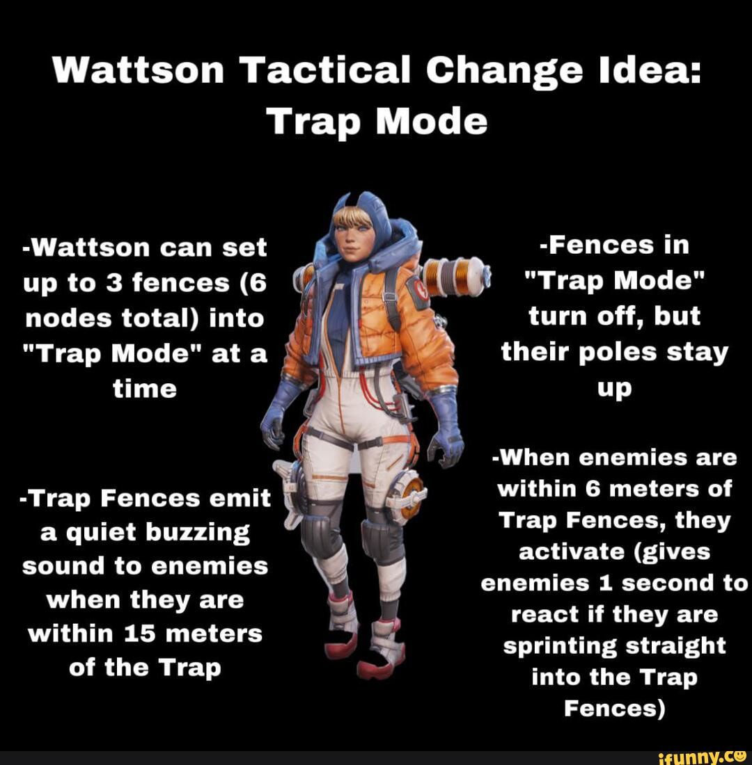 Wallpaper #VmjCH5MBSpphPi3-_iwa26 Wattson Tactical Change Idea Trap Mode Wattson Can Set Fences in Up