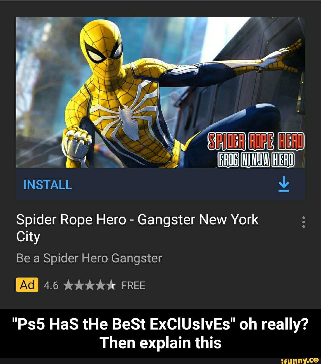 Wallpaper #9HMxhI4BFI5NbQksZByS28 Spider Rope Hero Gangster New York City Spider Gangster Then Explain
