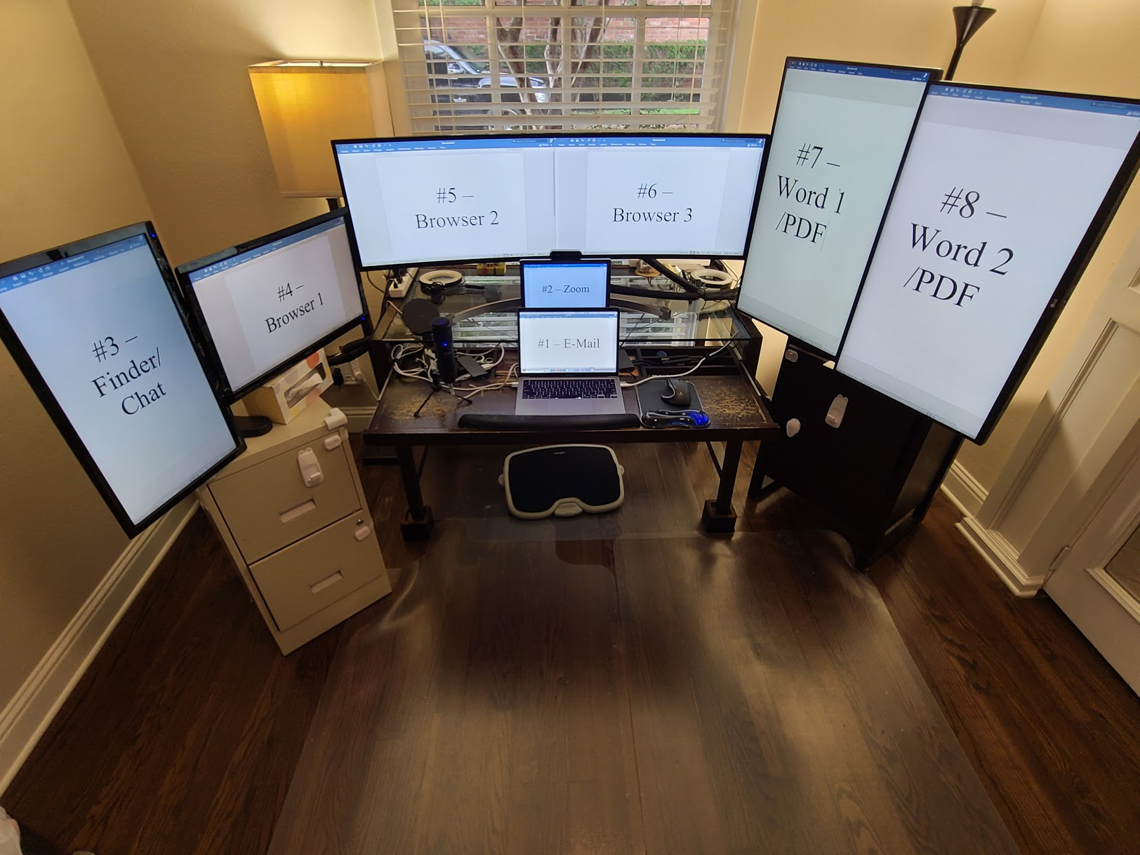 Wallpaper #9a764 21 Multi Monitor Computer Desk Setup Ideas for Tech Lovers