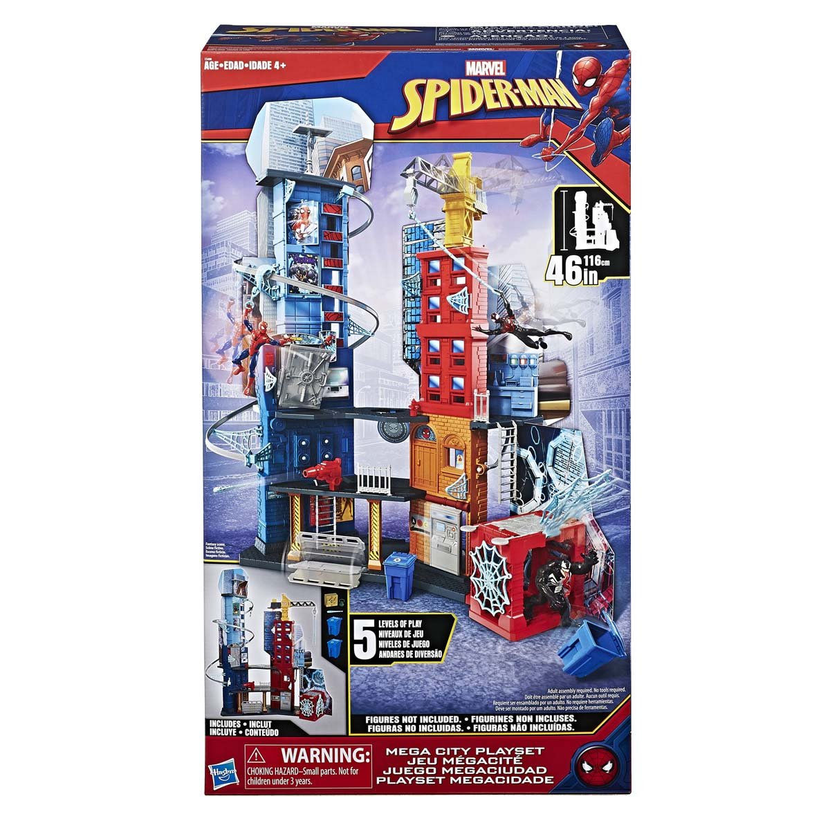 Wallpaper #Z1gfNJMBzN9vxX34uDsd45 Marvel Spiderman Playset Mega Ciudad