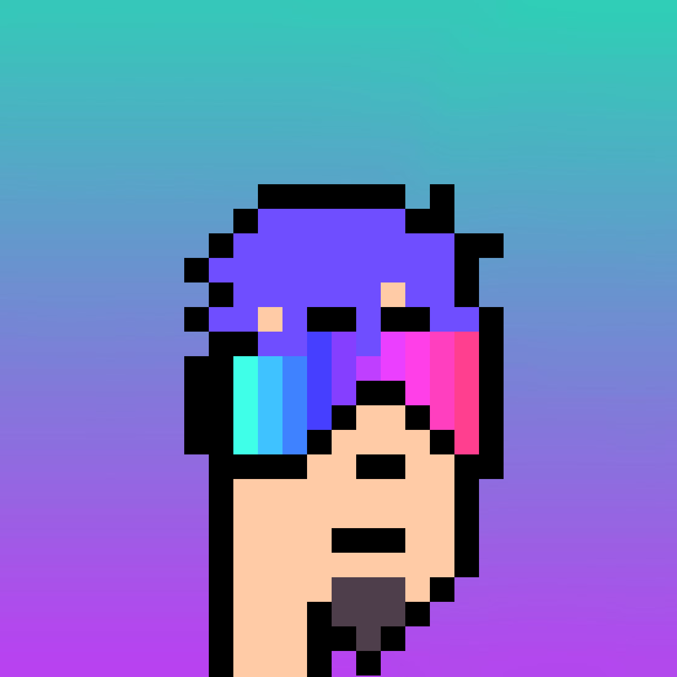 Wallpaper #SLhR2ZIBJvJKYCmEiexE266 Cyberpunks 294 Nft on Solsea