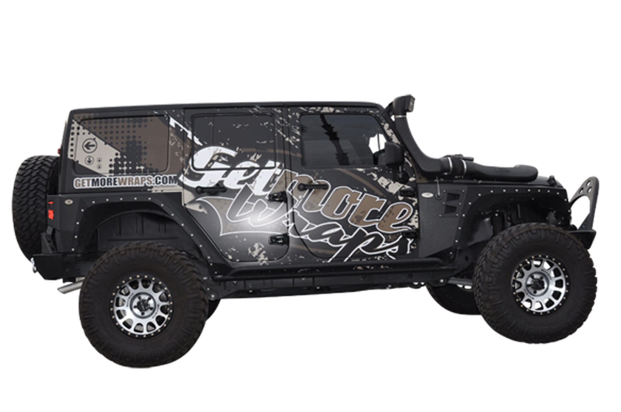 Wallpaper #pmeN5pIBSpphPi3-vzPv282 Jeep Rubicon Matt 3m Vehicle Wraps with Custom Design American Wrap Shop