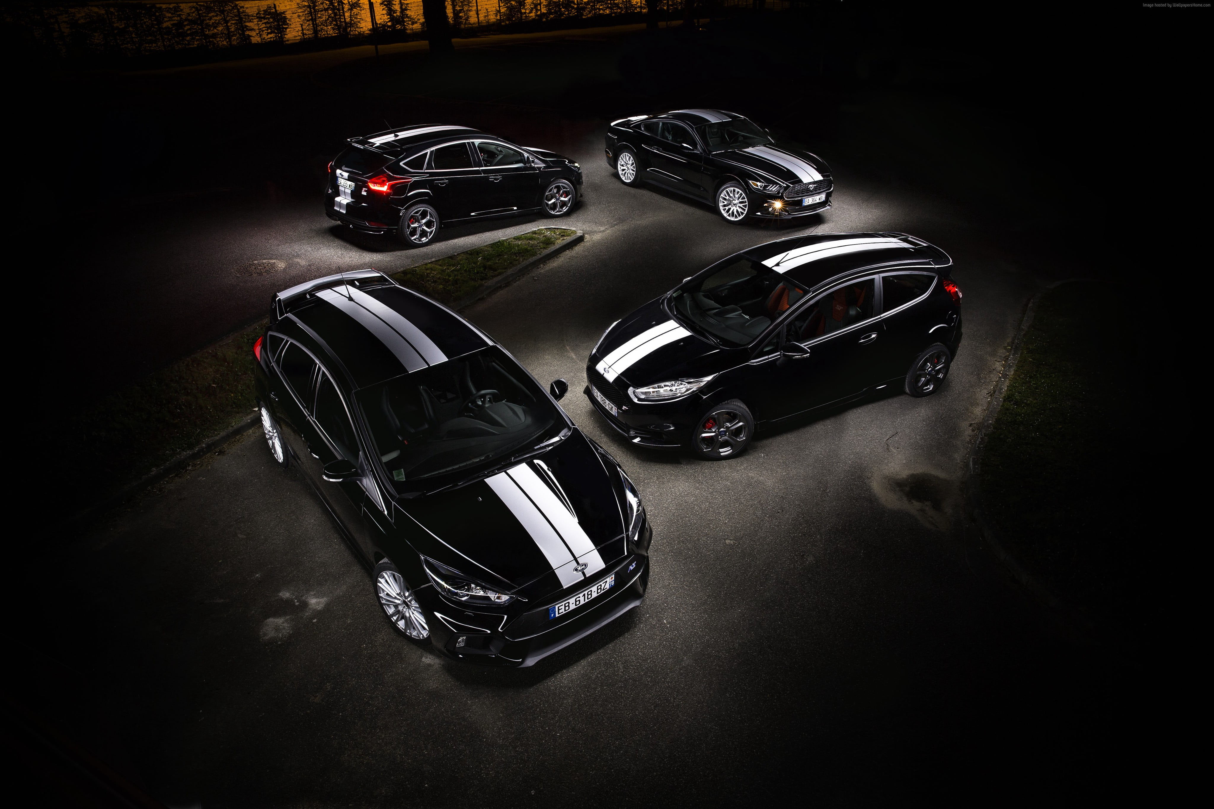 Wallpaper #xmfK55IBSpphPi3-yzmm141 Four Black 5 Door Hatchbacks HD Wallpaper Wallpaper Flare