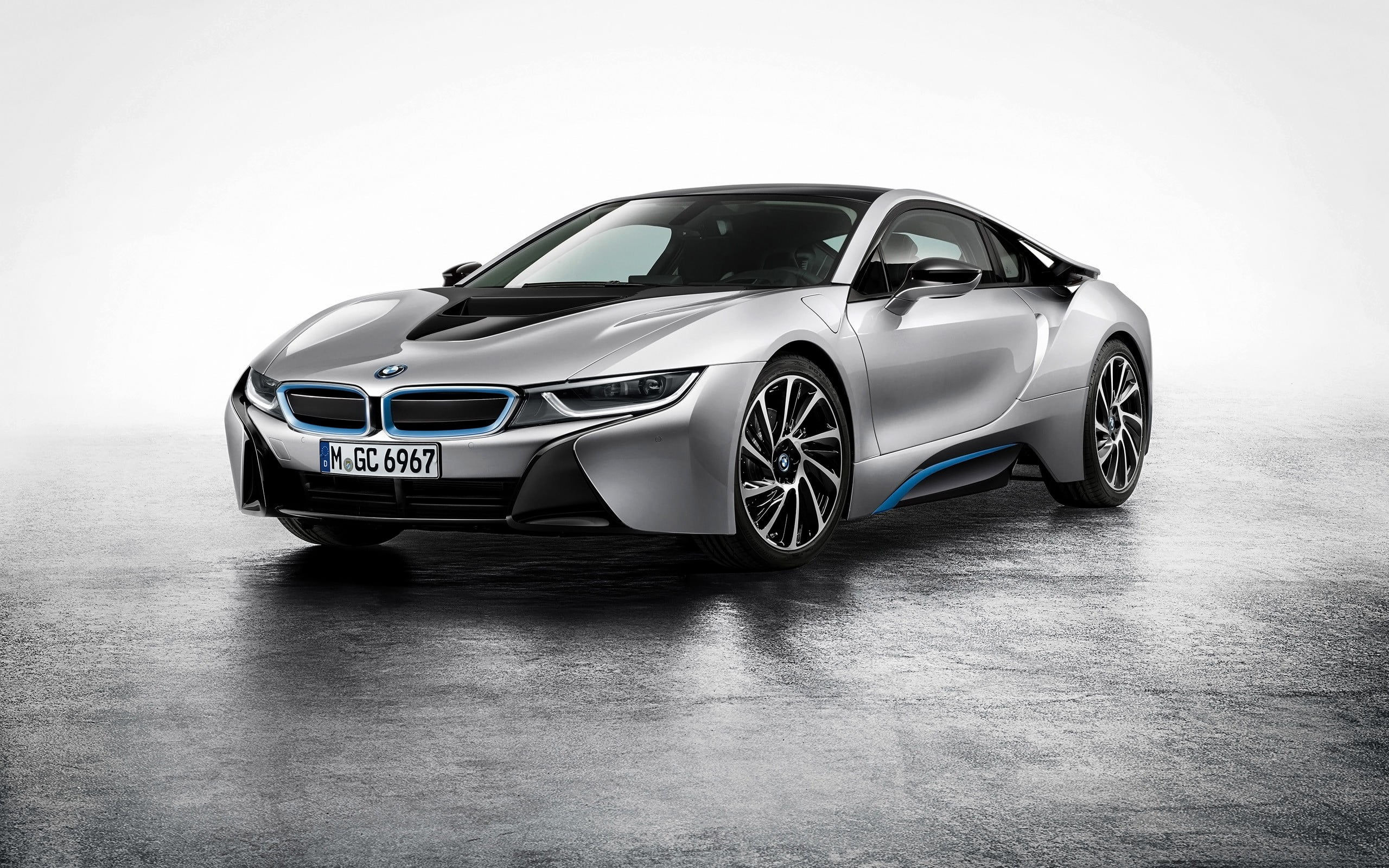Wallpaper #smf4-pIBSpphPi3-SpJ0267 Silver BMW i8 Coupe Car BMW i8 HD Wallpaper Wallpaper Flare