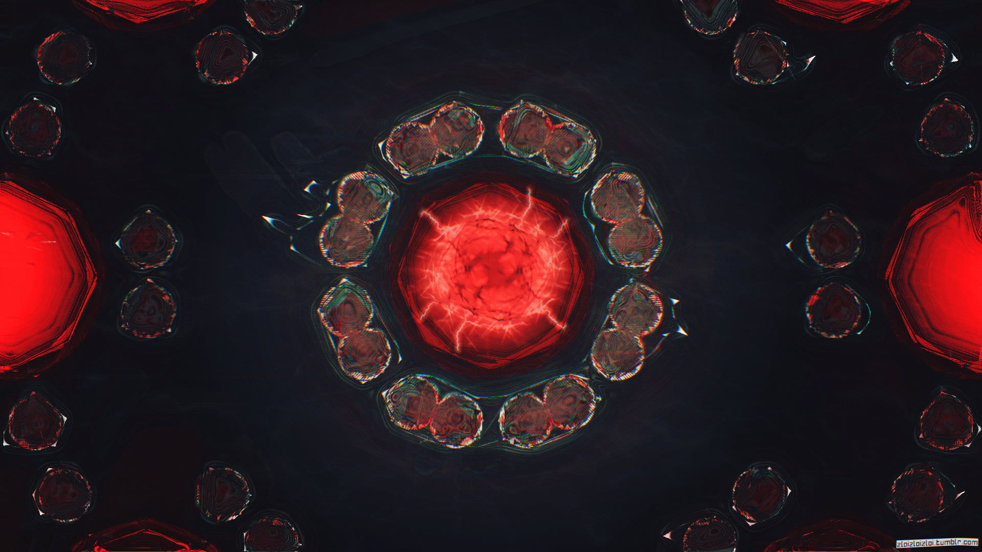 Wallpaper #Zmda6pIBSpphPi3-wkYj32 Online Crop Red and Black Floral Wallpaper Glitch Art Abstract Red