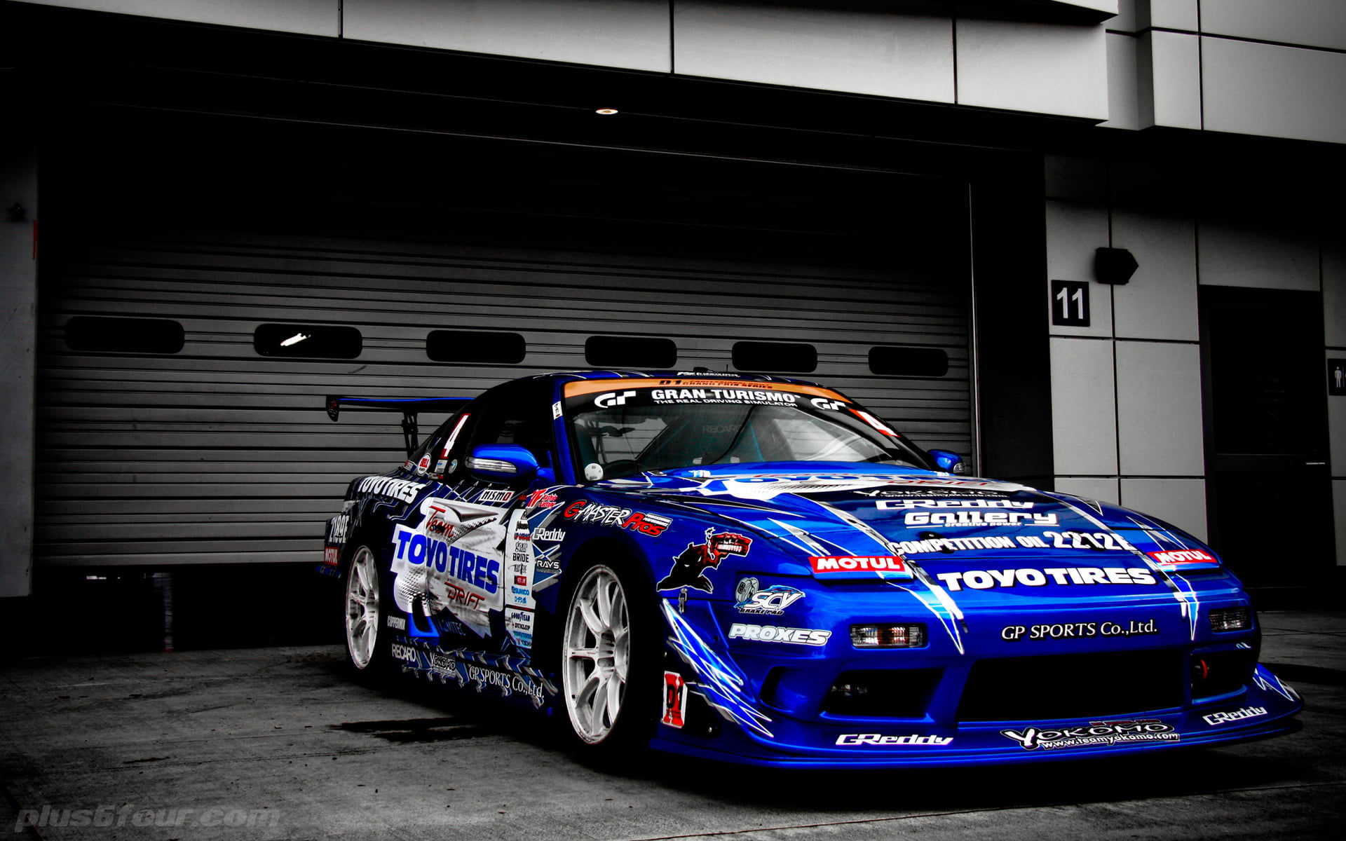 Wallpaper #cBk-D48BtGB6xQ78LFwb6 1600x900 Resolution Blue Racing Car Nissan Tuning Race Cars Blue