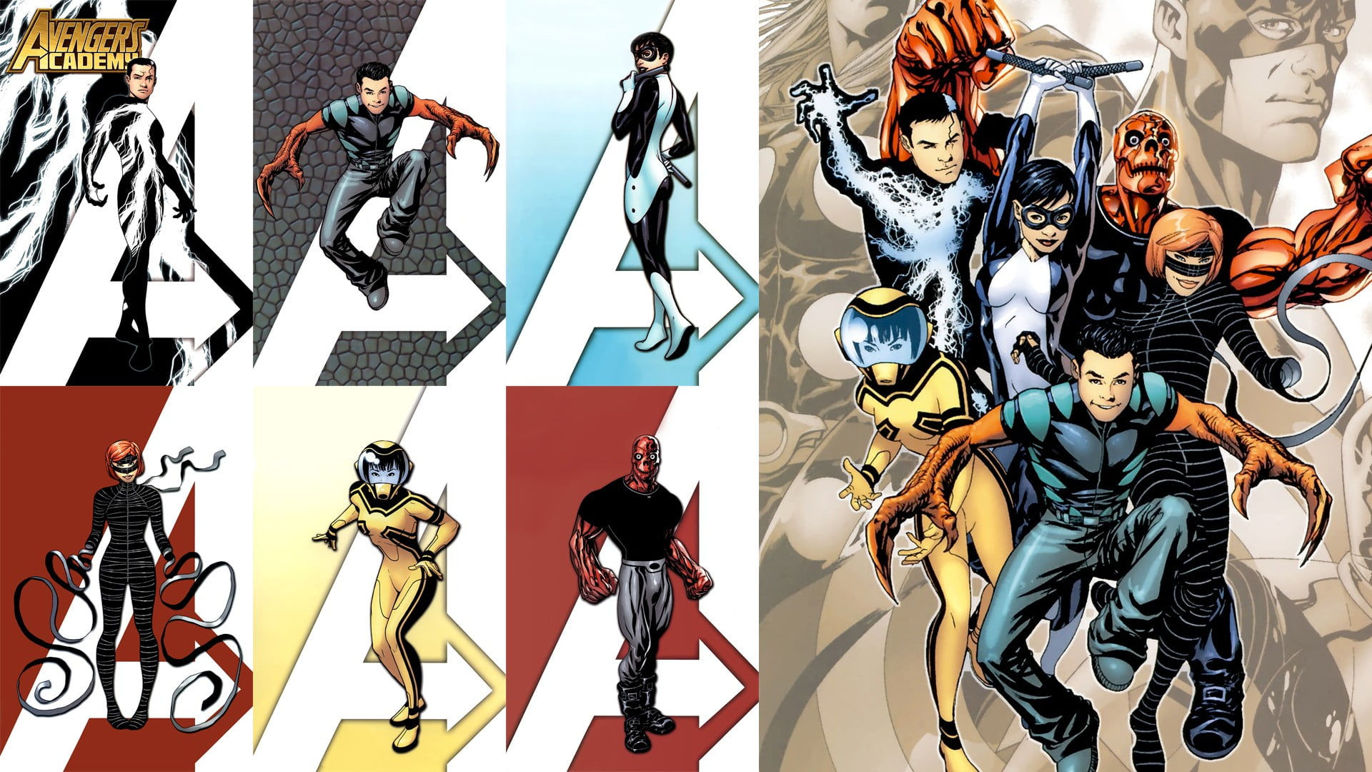 Wallpaper #9Wdz6JIBSpphPi3-Izzr45 Avengers Cartoon Collage Comics the Avengers HD Wallpaper Wallpaper