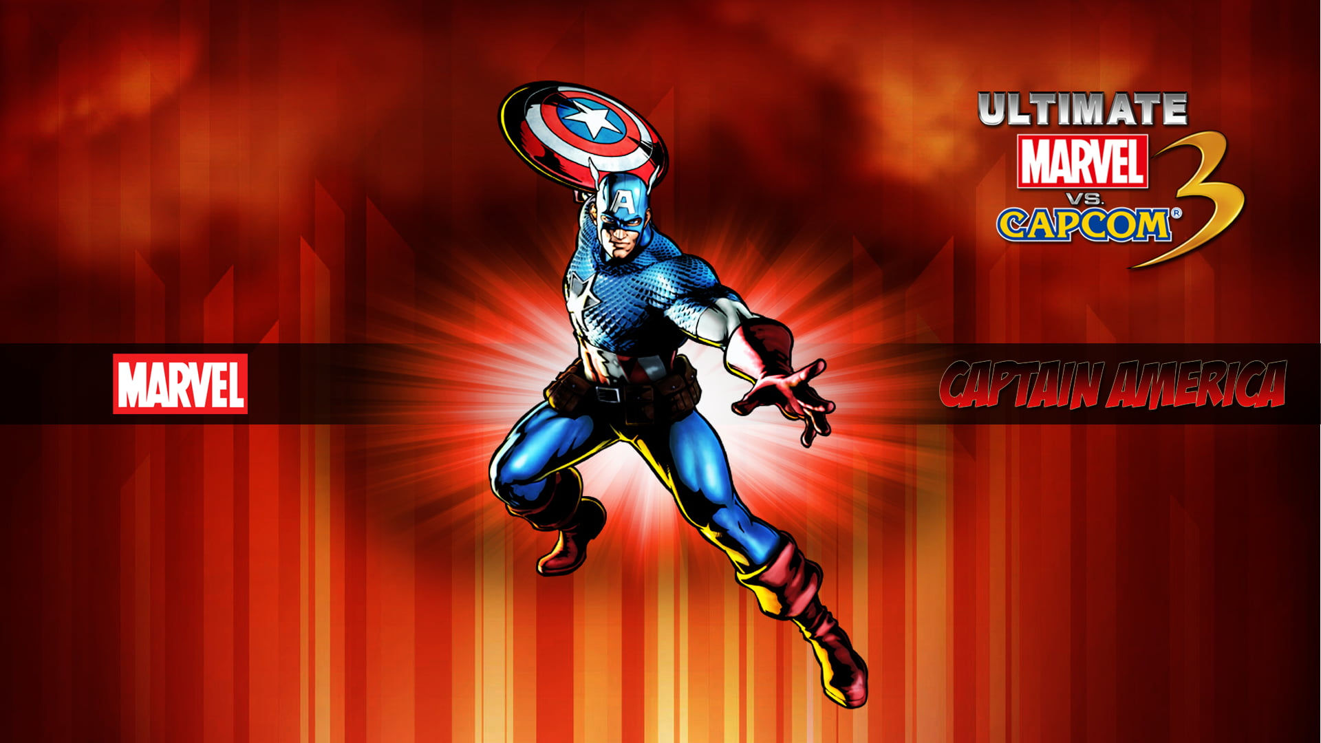 Wallpaper #oFh1NJMBzN9vxX34UTwG287 Online Crop Marvel Captain American Wallpaper Marvel vs Capcom 3