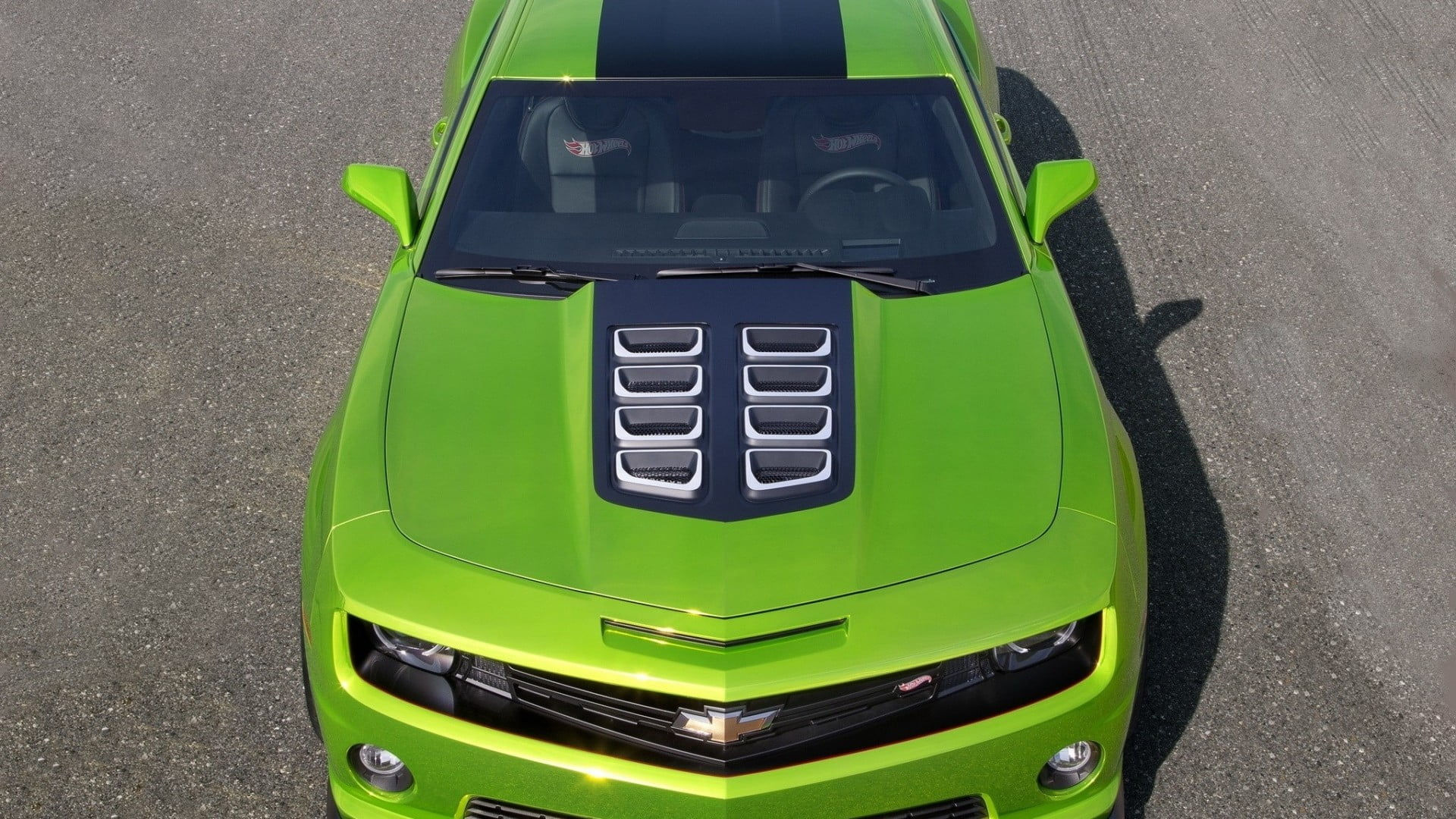 Wallpaper #nu_DTJMBMN-XEVvVhT7U148 3840x2160 Resolution Green Chevrolet Camaro Chevrolet Chevrolet