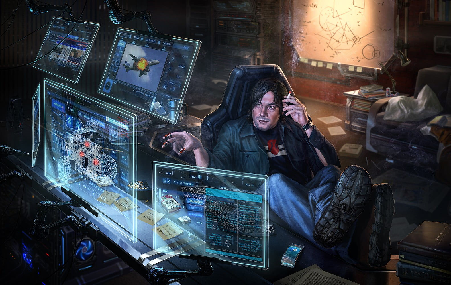 Wallpaper #9mg9FpMBSpphPi3-_gos262 320x570 Resolution Shadowrun Cyberpunk HD Wallpaper Wallpaper Flare