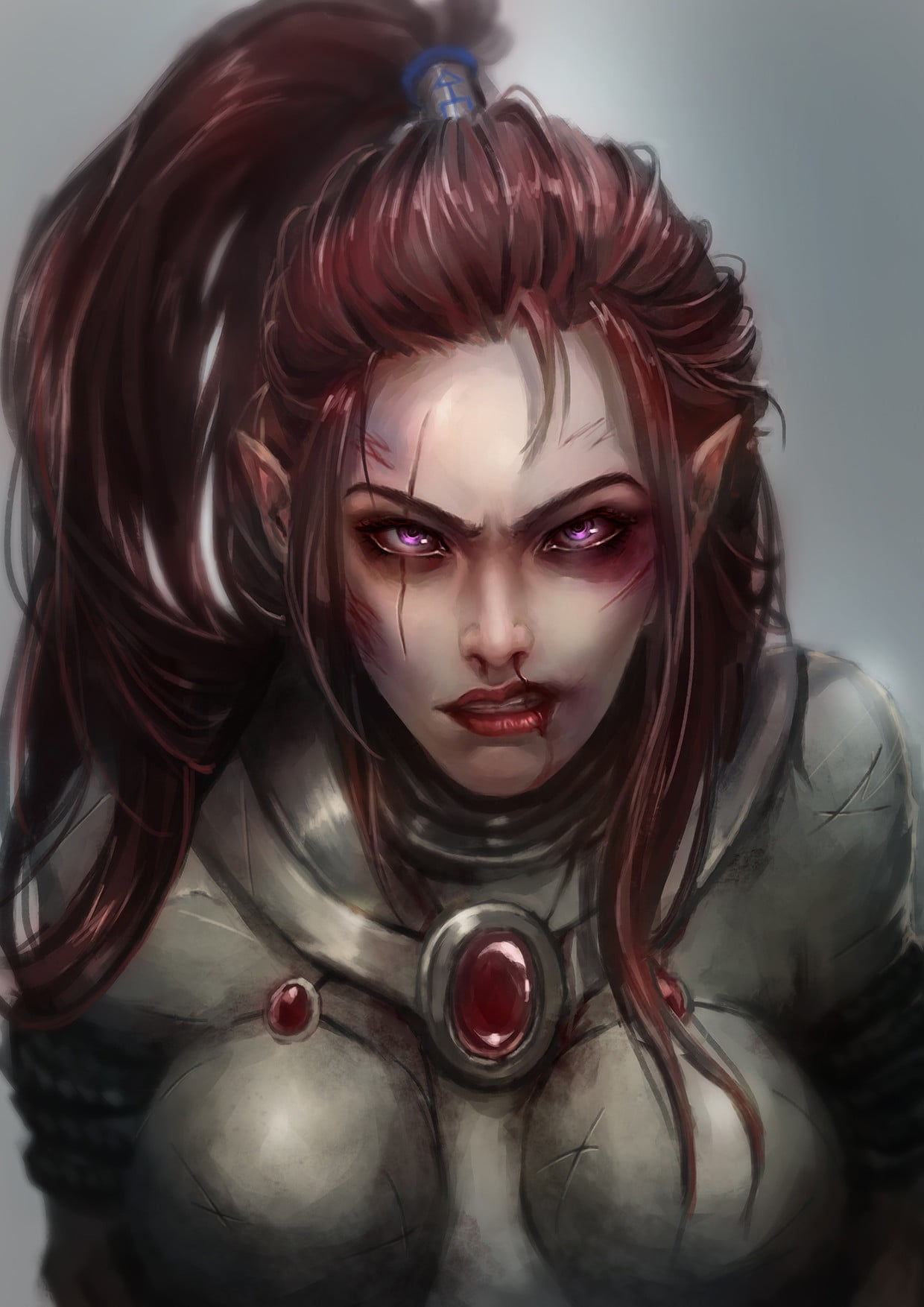 Wallpaper #FljiM5MBzN9vxX34CjrH267 Female Character Digital Wallpaper Fantasy Art Elves Eldar