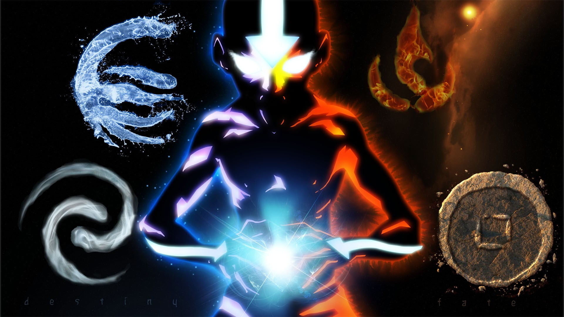Wallpaper #EQDx644BSdW8dNouExMe56 Avatar 3D Wallpaper Avatar the Last Airbender Aang HD Wallpaper