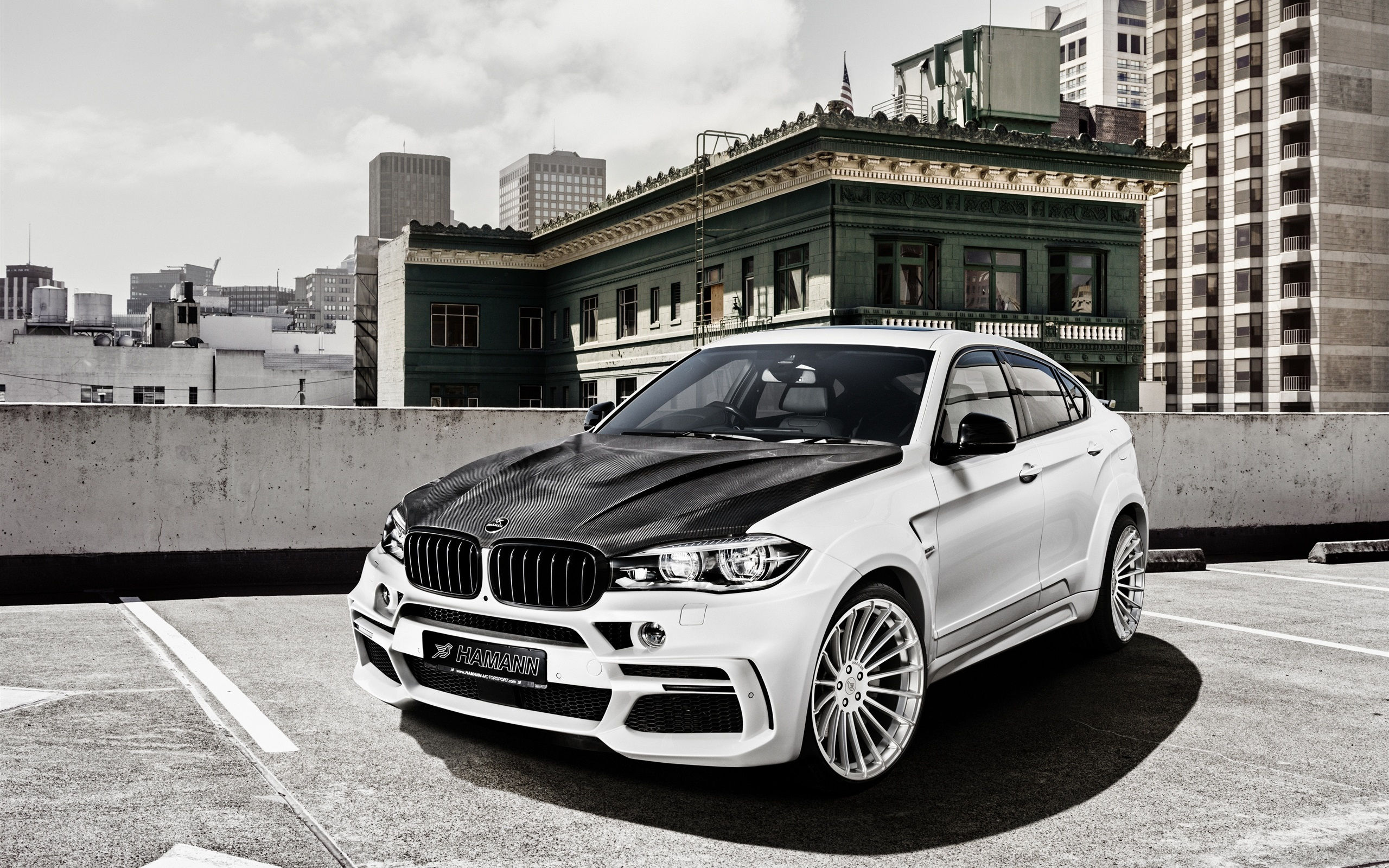 Wallpaper #fQCv644BSdW8dNouIhKD19 Hamann BMW X6m F16 Car Black White Crossover Wallpaper Cars