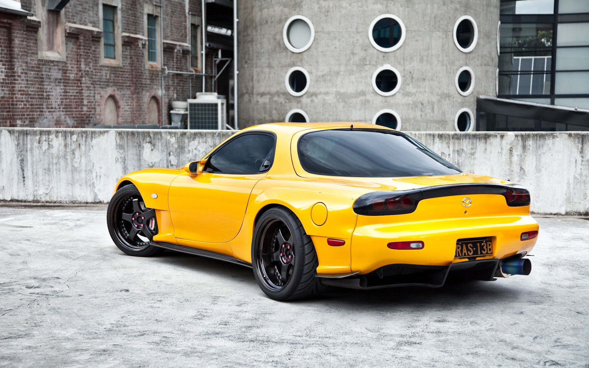 Wallpaper #3520E 1920x1080 Mazda Rx7 Digital Artwork 4K Laptop Full HD 1080p HD 4K