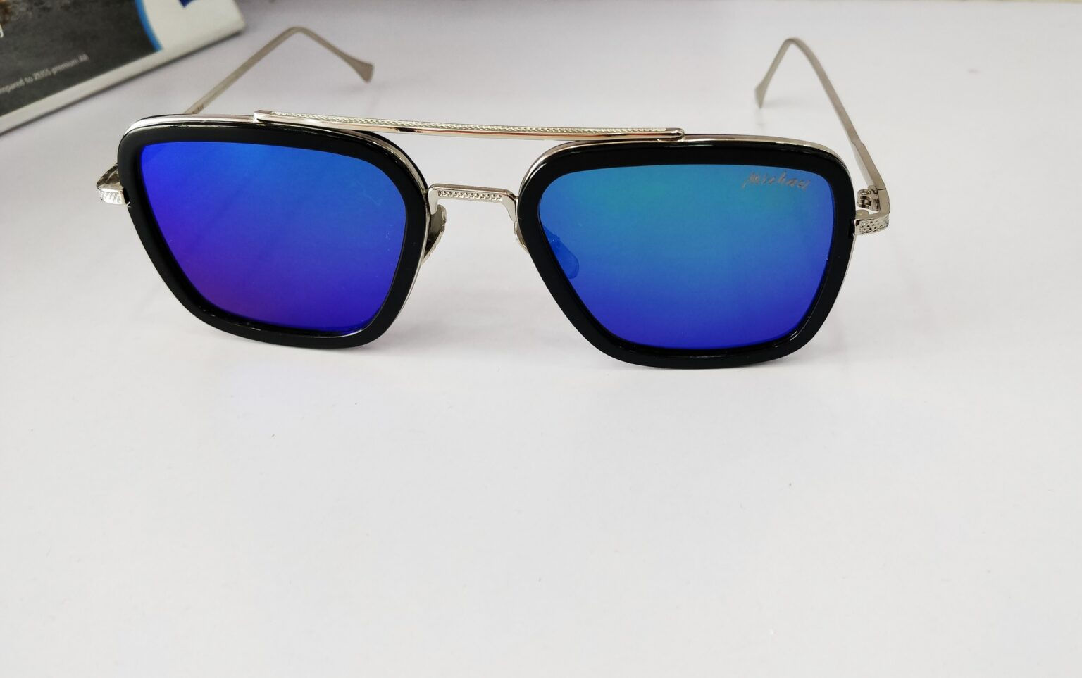Wallpaper #RneqKJMB-pgBXx60N6st313 Avengers Iron Man Glasses Tony Stark Square Sunglasses Blue Shade