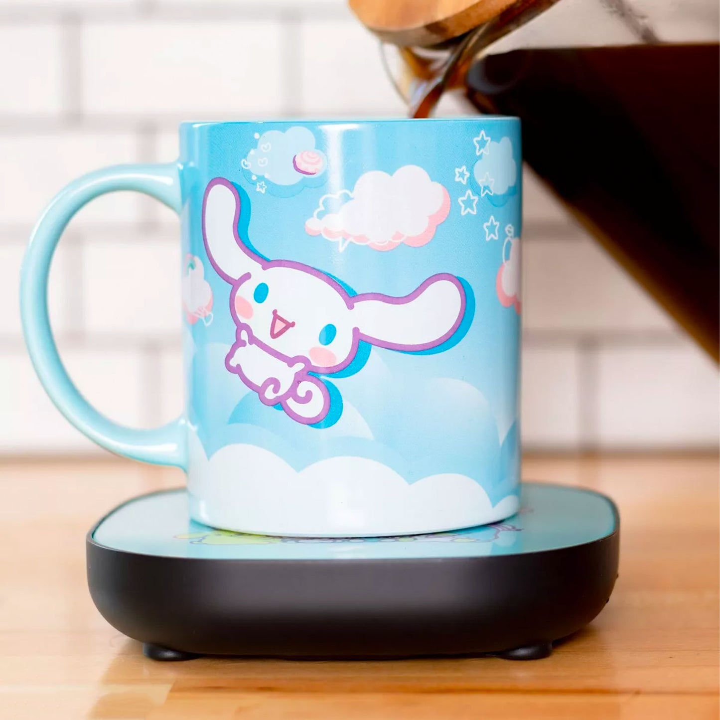 Wallpaper #olgrNJMBzN9vxX34kTtJ317 Cinnamoroll Mug and Mug Warmer Set Collectors Outpost