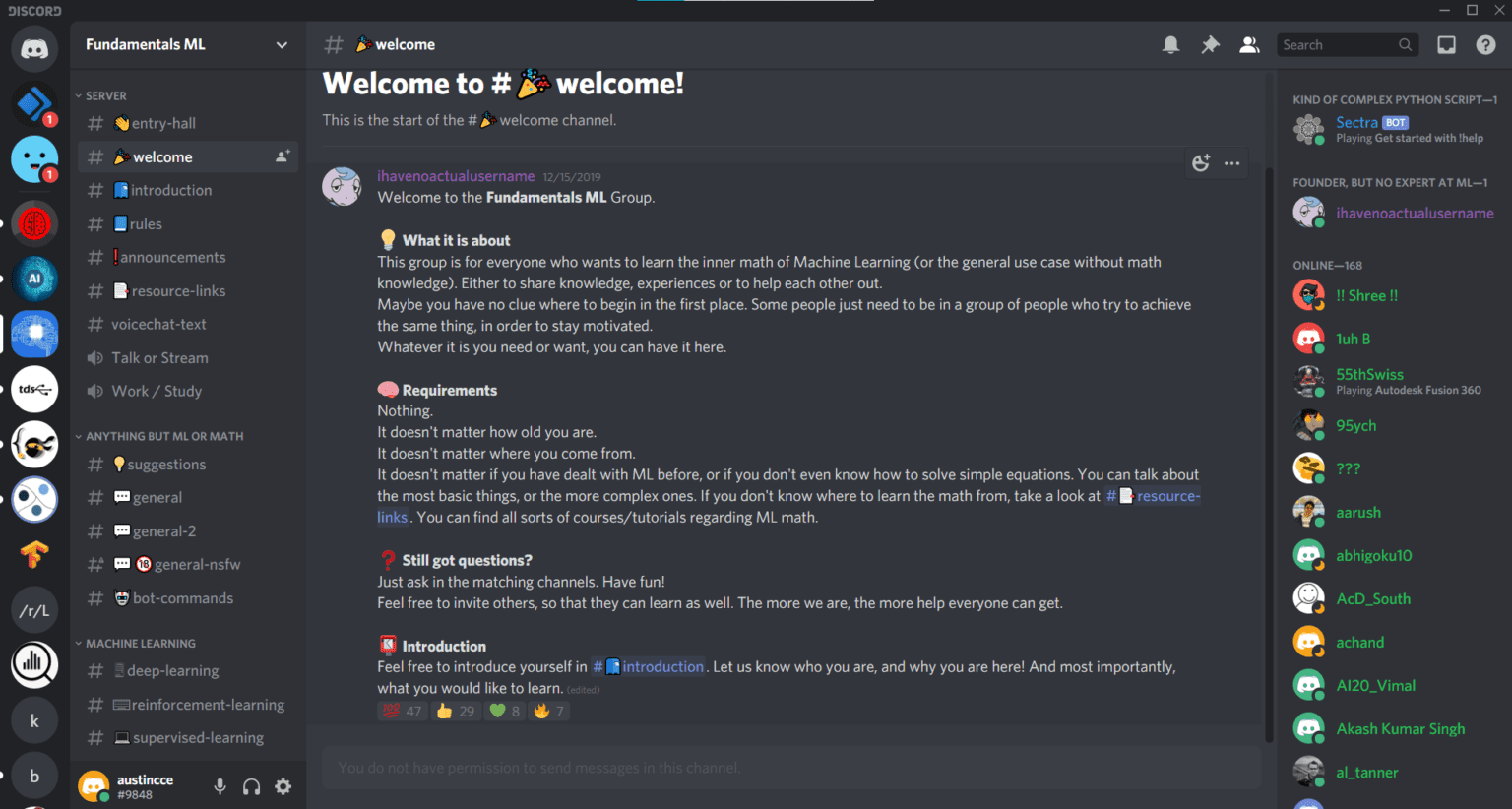 Wallpaper #xmc_AJMBSpphPi3-ZaUG227 Data Science Discord Servers Top 10 Must Join Servers