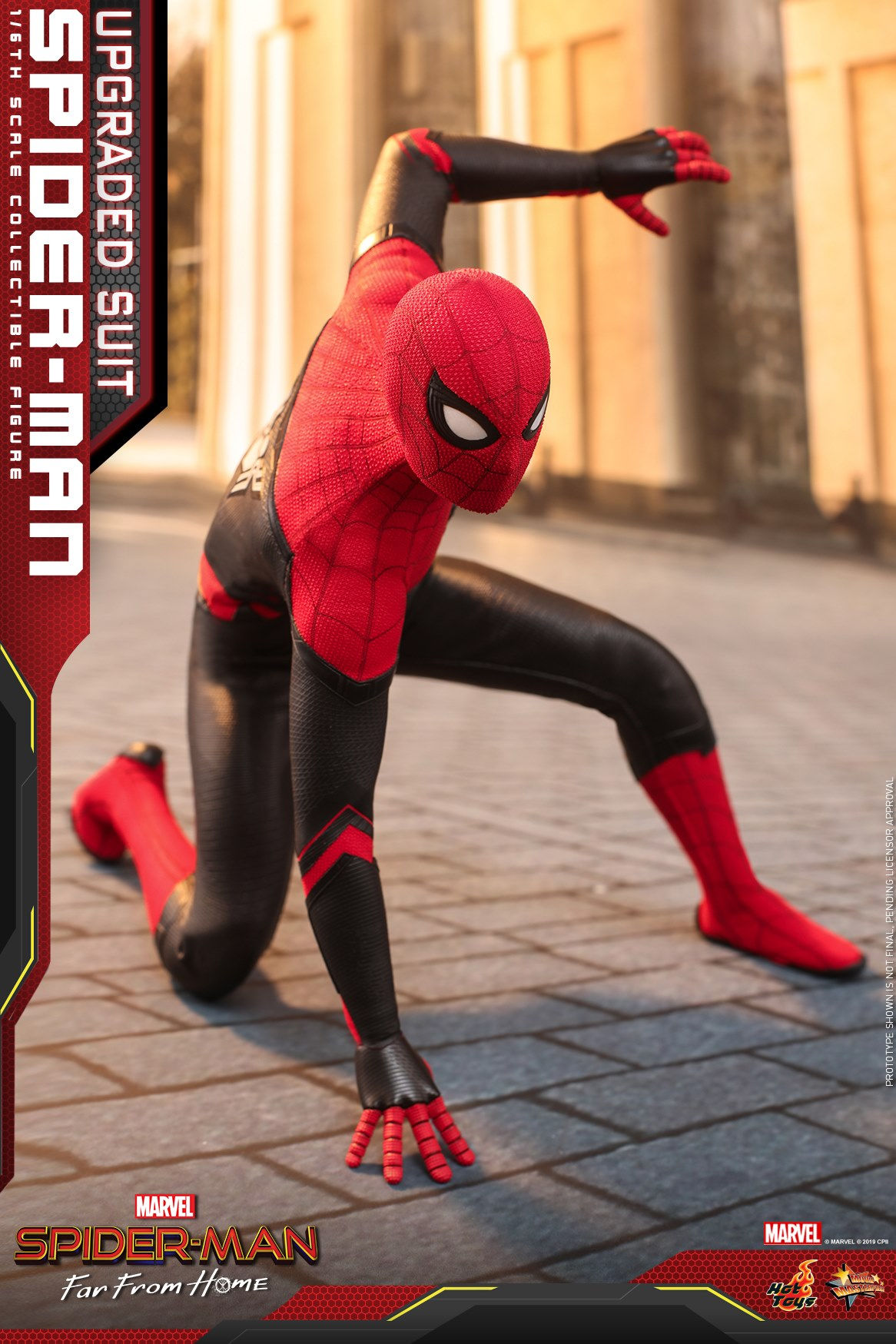 Wallpaper #E2ilGZMBSpphPi3-IBg4292 Hot Toys Upgraded Suit Spider Man Far from Home Figure Up for Order