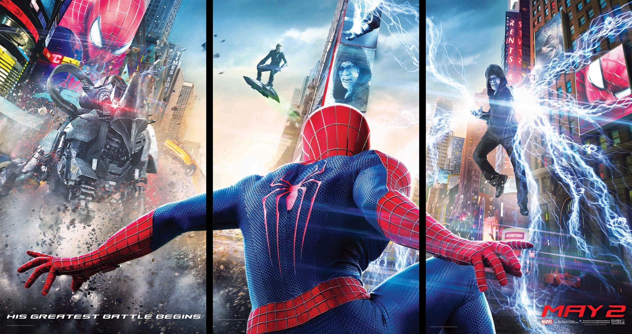 Wallpaper #DV7hMpMBborbLbczI2Dj70 Es Oficial El Poster De the Amazing Spider Man 2 El Poder De Electro