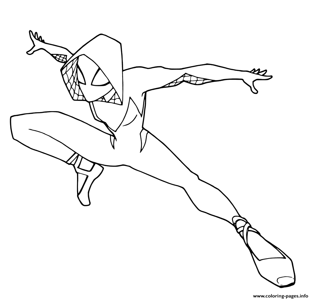 Wallpaper #JfSrOZMBKFX8bn3rXHek251 Spider Gwen Coloring Page Printable