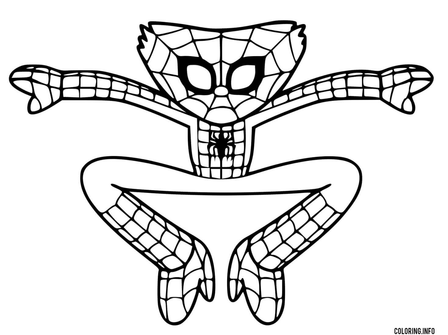 Wallpaper #x8YLM5MBVgN6TXj6xXfT137 Huggy Wuggy Spider Man Coloring Page Printable