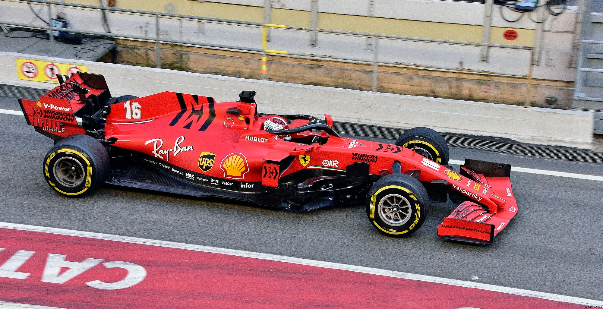 Wallpaper #ukVBl44B7YBJg1BVR6Dd31 Ferrari Second Team to Test Its 2020 Car Ahead of F1 Season Starter at