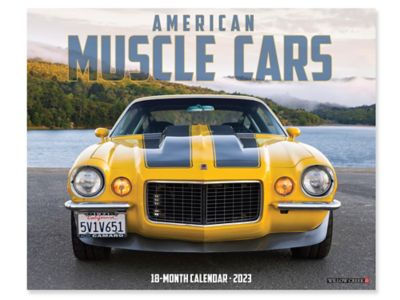 Wallpaper #vBkTK48BtGB6xQ78moxx5 2023 American Muscle Cars Calendar S 24800 Uline