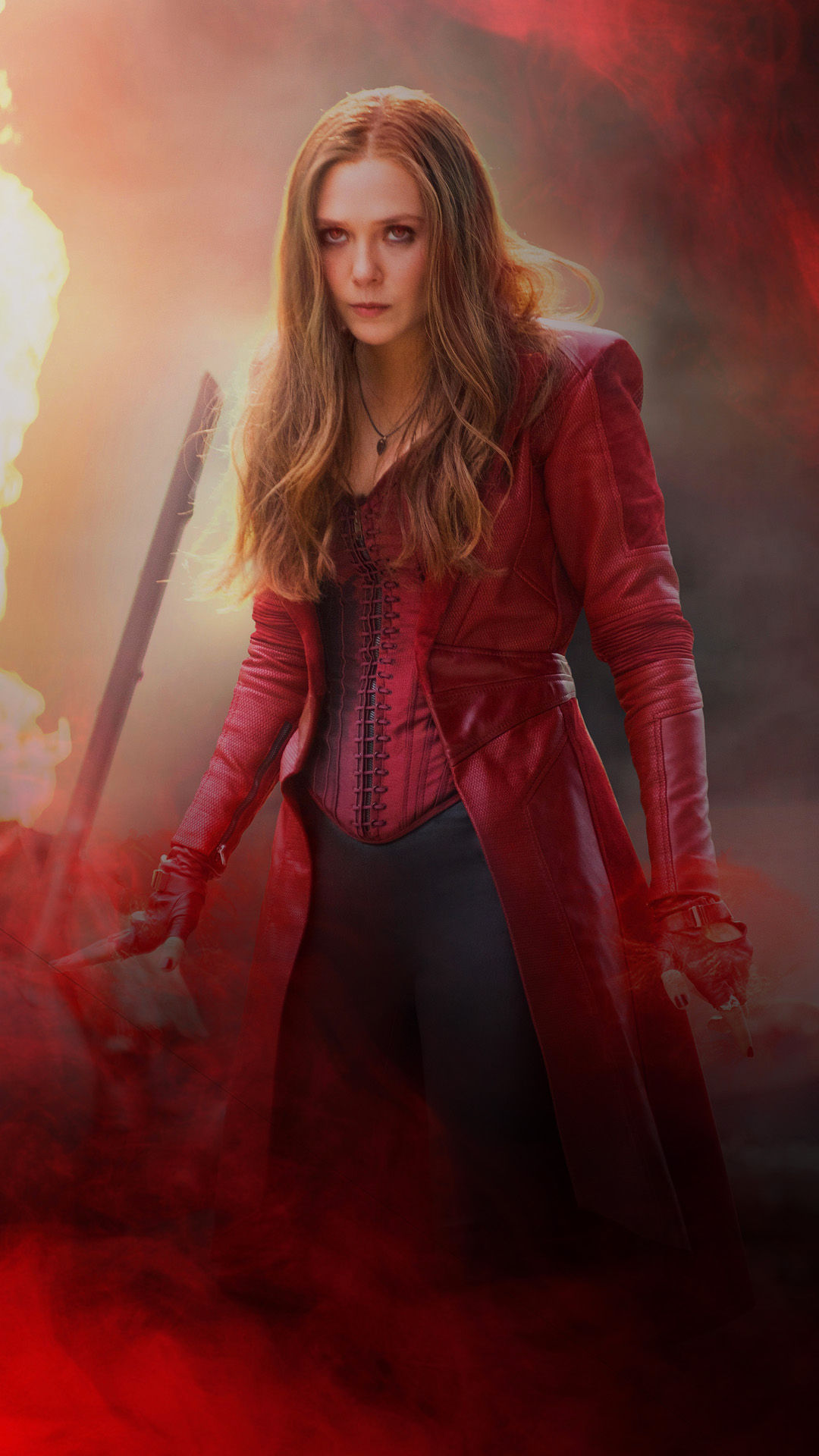 Wallpaper #180e5 Scarlet Witch Pixel Art