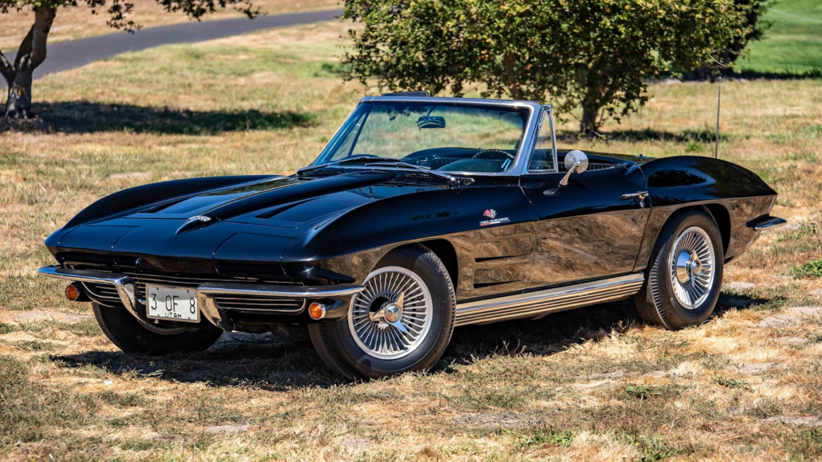 Wallpaper #ZSxtSpMB0E1QgA7wq_Y9291 Fuelie Black 1964 Corvette Convertible One of Less Than 100 Corvetteforum