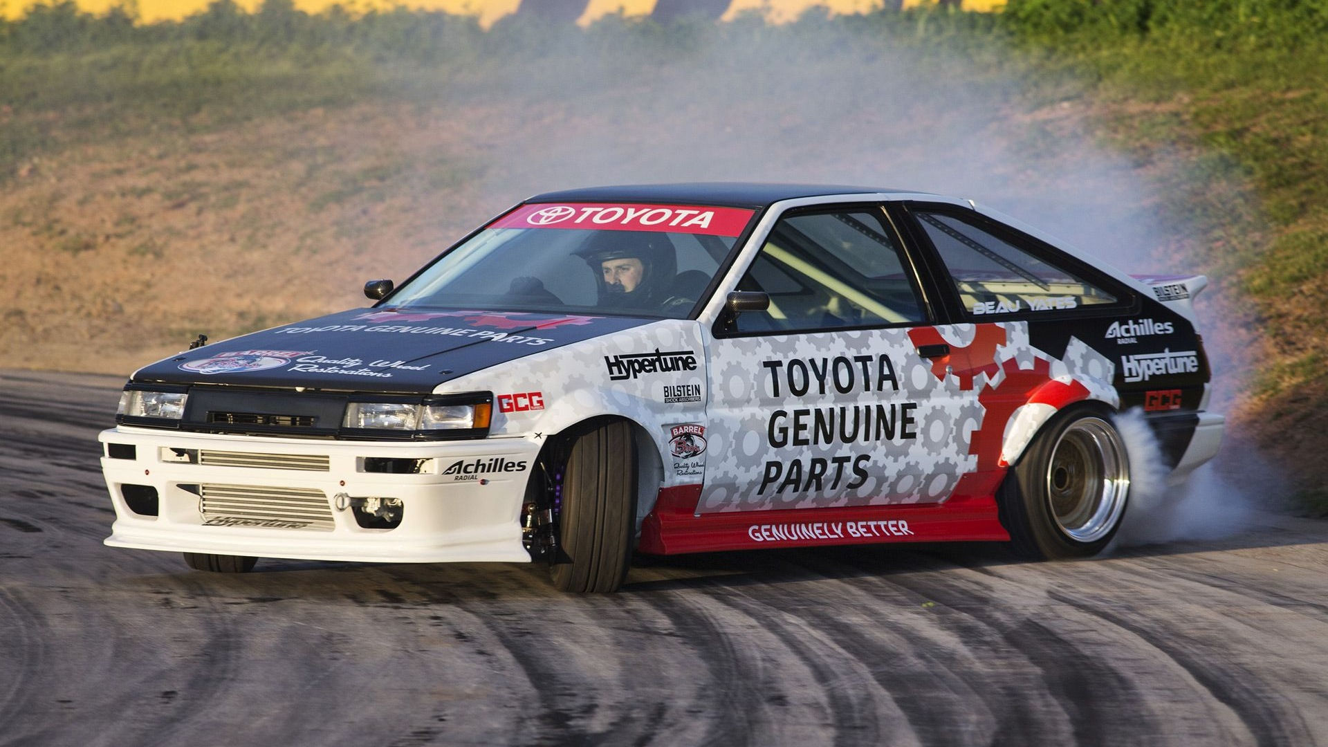 Wallpaper #nBbDMpMBygIvLWsI3ZMY26 Drift King Keiichi Tsuchiya Reveals Restored Toyota Ae86