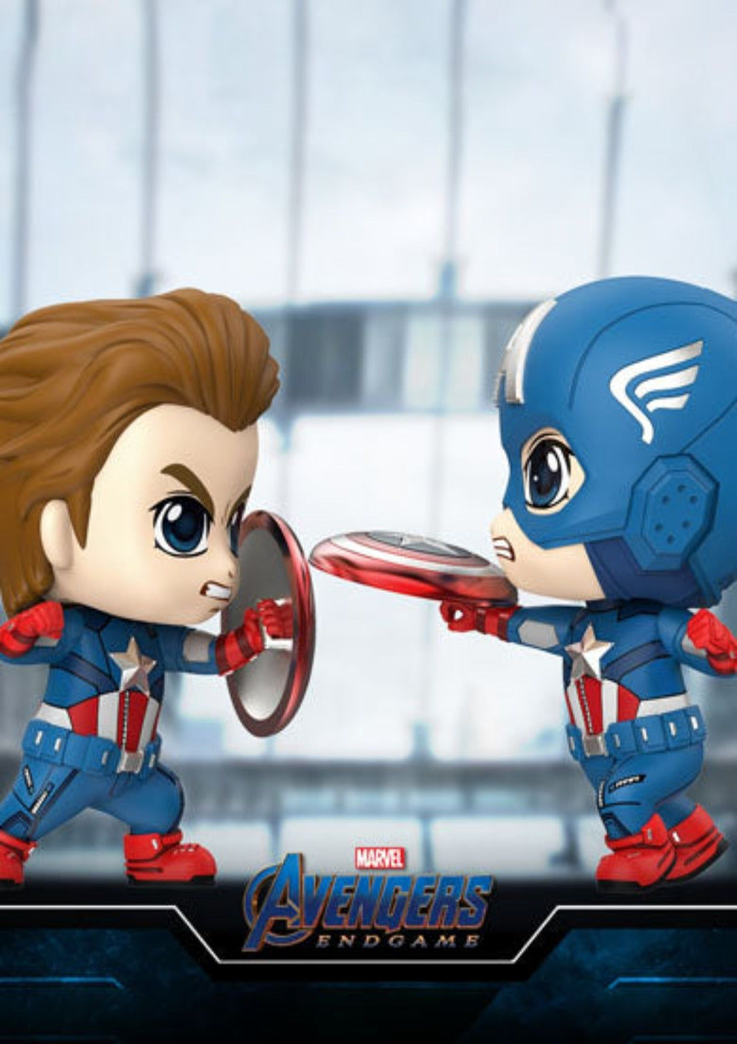 Wallpaper #a1I-NpMBMJD5Jq7_9wmI1 Captain America vs Captain America Bobble Head Collectible Set