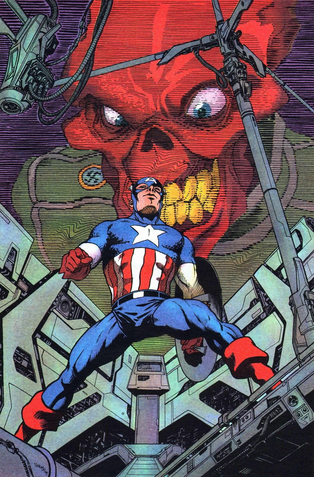 Wallpaper #YGdU_pIBSpphPi3-HJ8q167 Captain America vs Red Skull Fanthoman