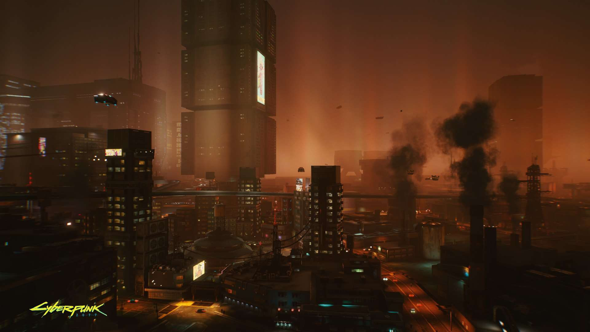 Wallpaper #2xk2BI8BtGB6xQ78rk2v10 Cyberpunk 2077 Unfinished Monorail Found in Night City Syfy Wire