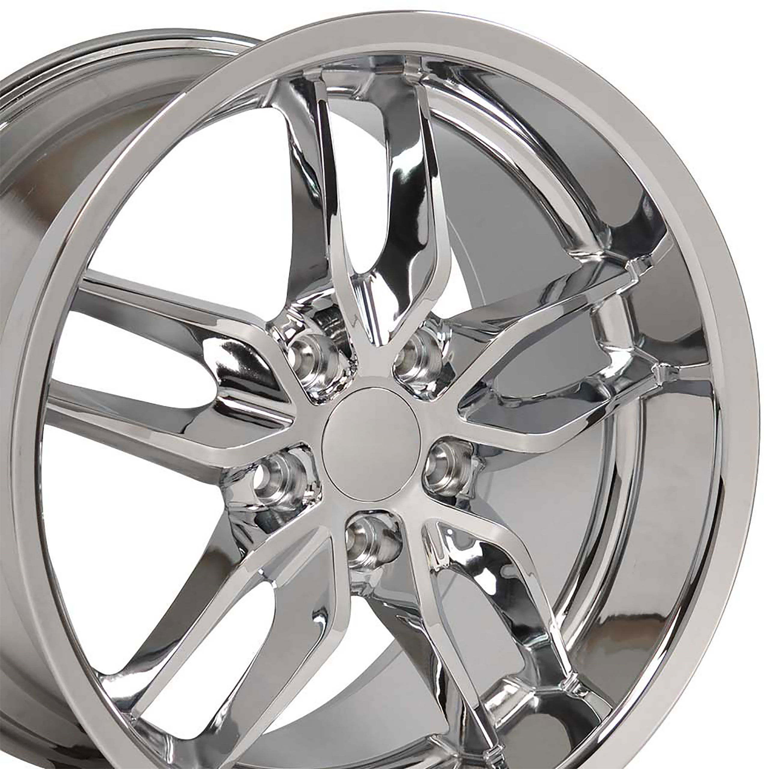 Wallpaper #Ih1TLZMBlOZrFDOkhdCF49 C7 Z51 Style Deep Dish Wheel Replica Chrome 18x105 for 1988 2004