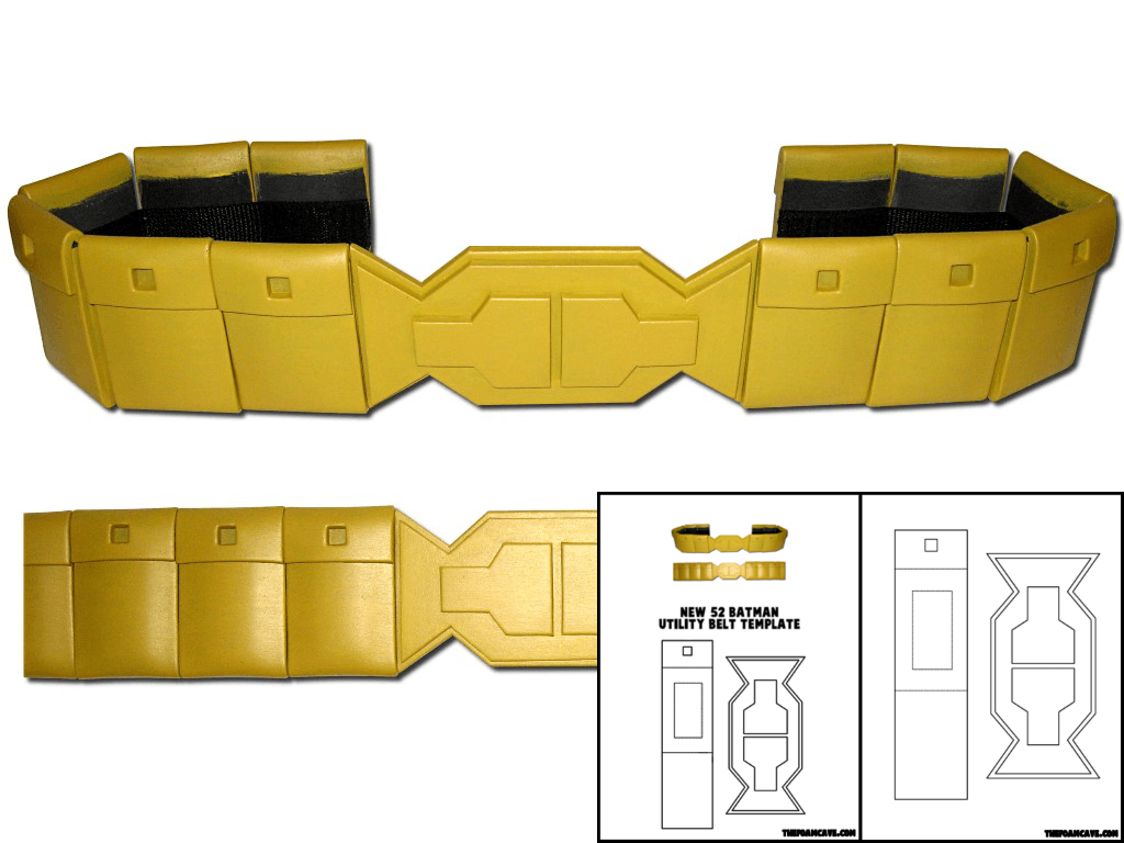 Wallpaper #UnfFJpMB-pgBXx60VaNl158 Template for New 52 Batman Utility Belt the Foam Cave
