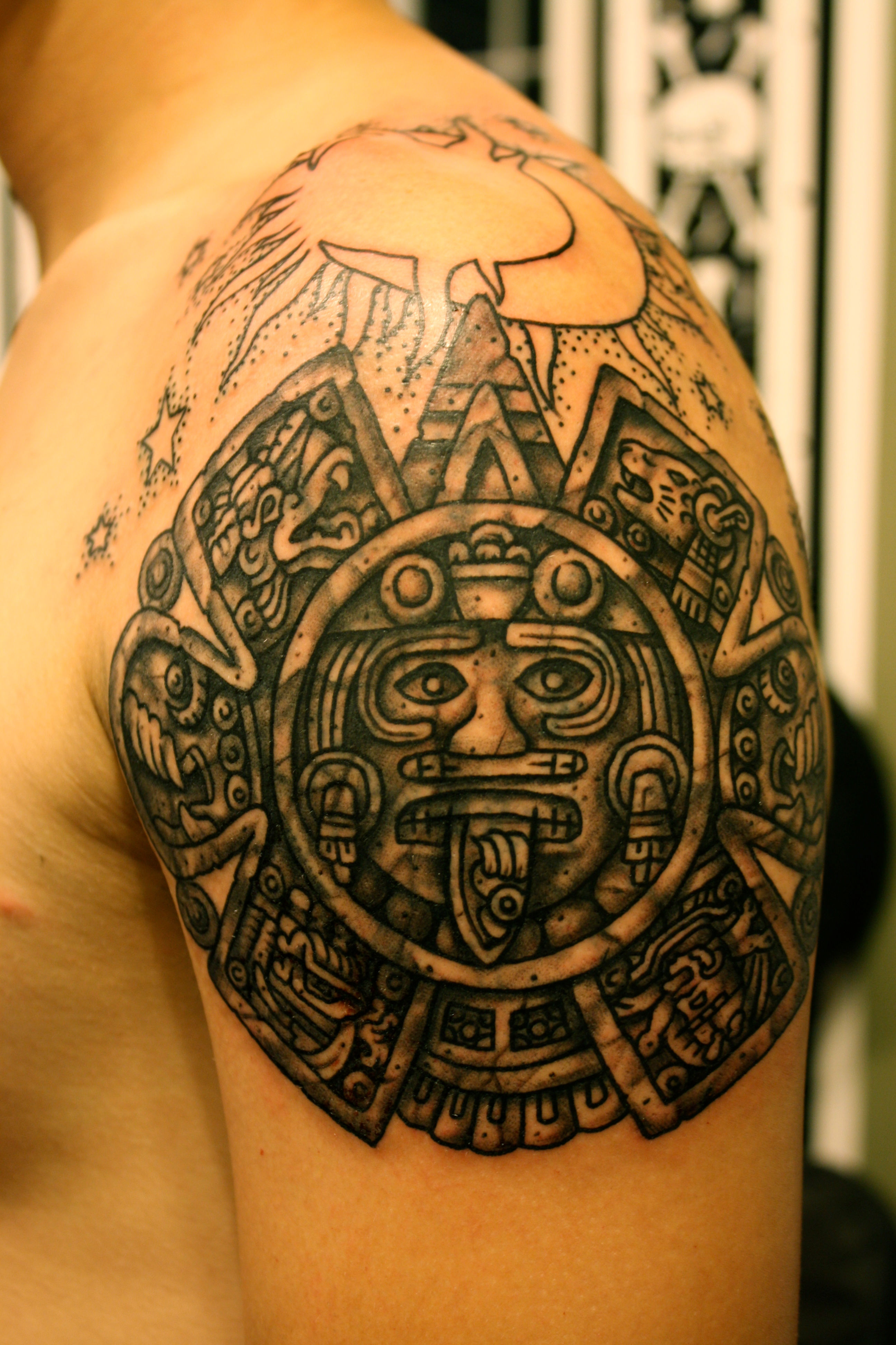 Wallpaper #30F65 Aztec Tattoos Symbols Cool Examples Designs Their Meaning