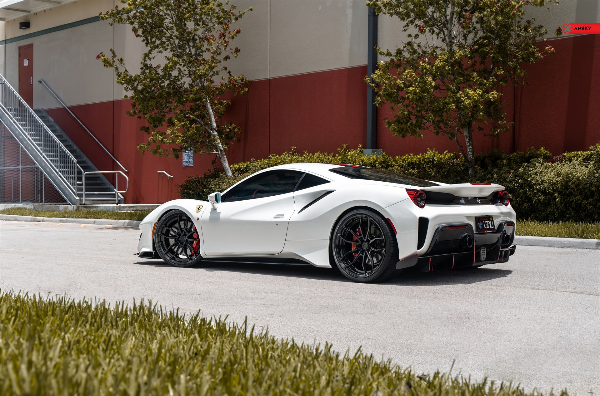 Wallpaper #82f965IBSpphPi3-Fk-n266 Ferrari 488 Pista An21 Seriestwo Anrky Wheels