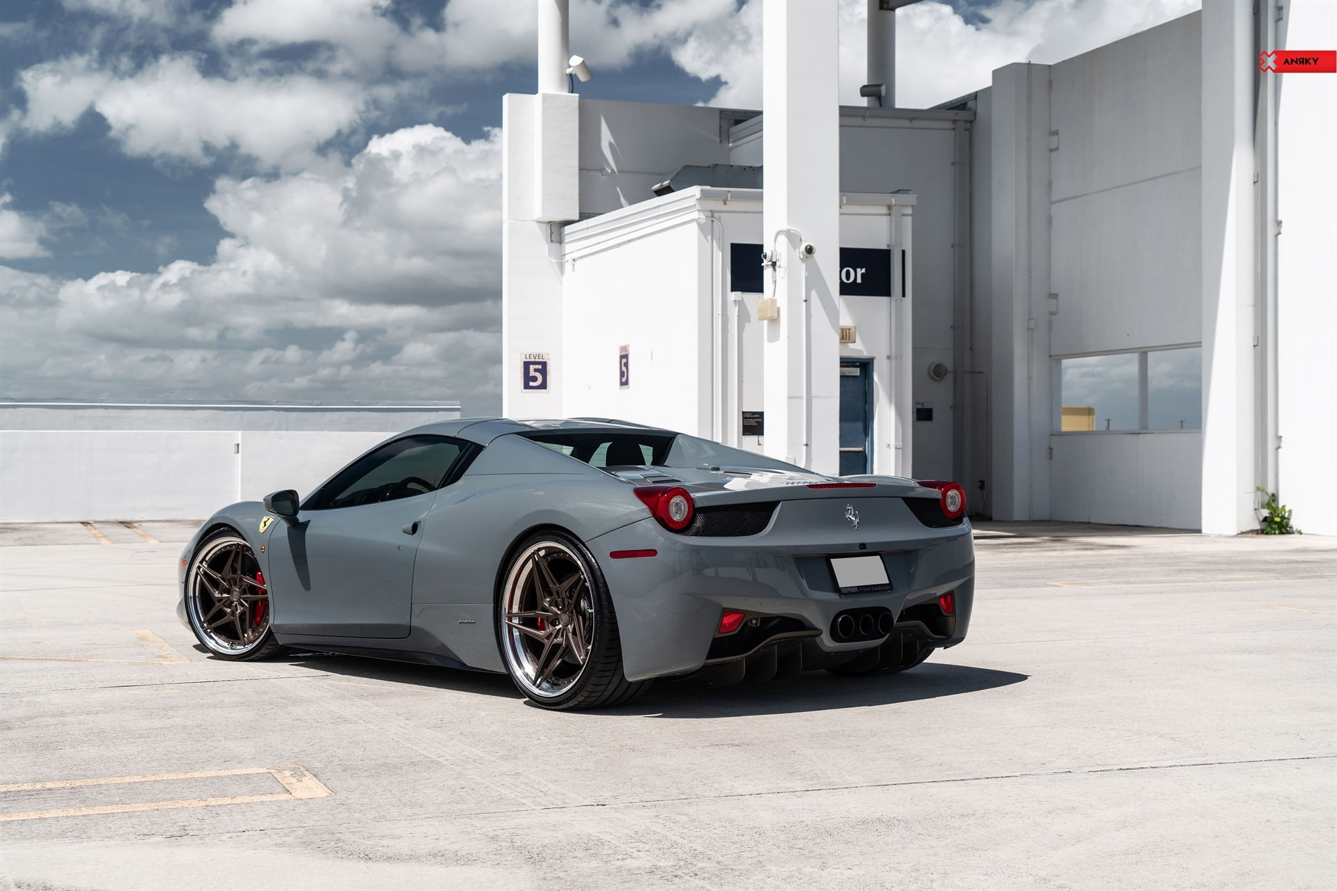 Wallpaper #iOo6U5MBlwTYPL183gpD29 Ferrari 458 Spyder Xseries S3 X3 Anrky Wheels