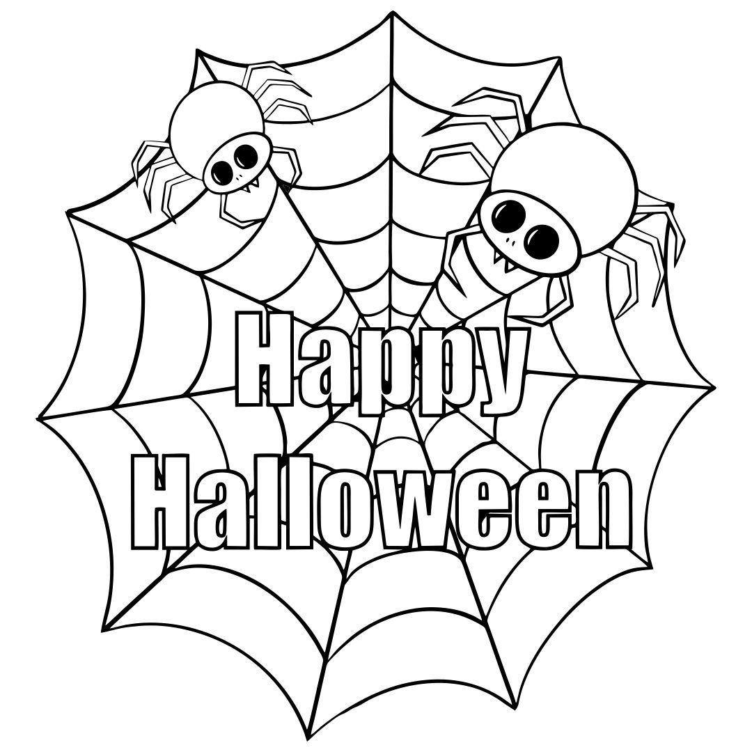 Wallpaper #7vQXOpMBKFX8bn3riHeK274 Halloween Spider Coloring Pages