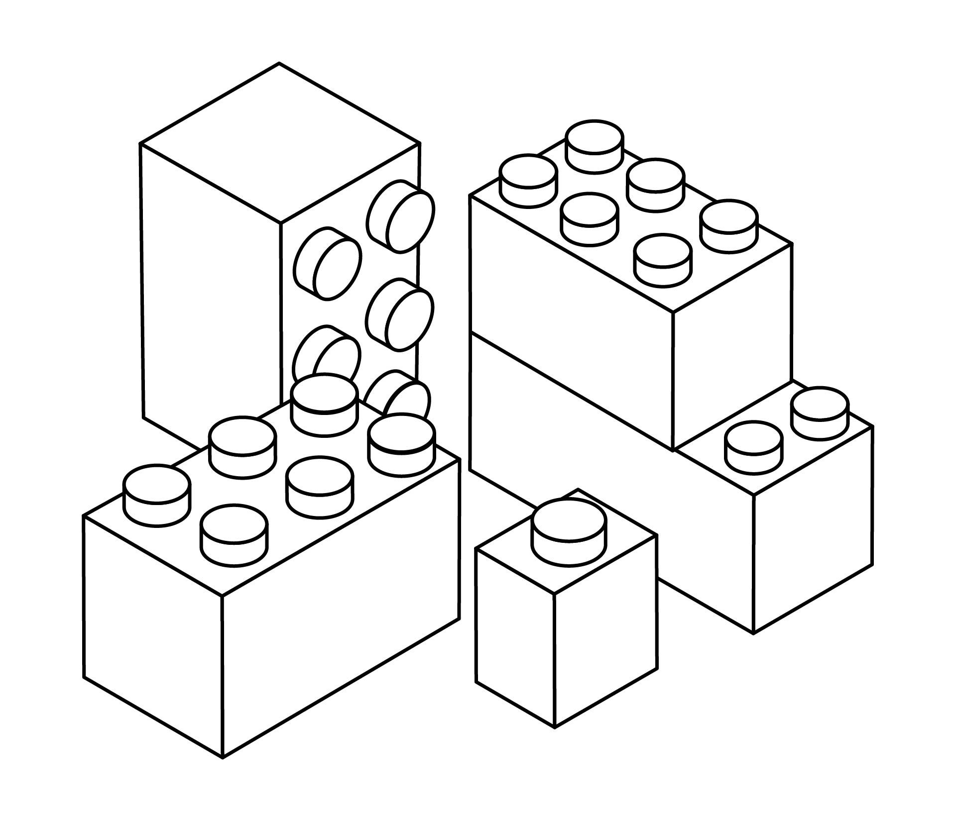 Wallpaper #UmdW6pIBSpphPi3-sUax152 Lego Blocks Outline